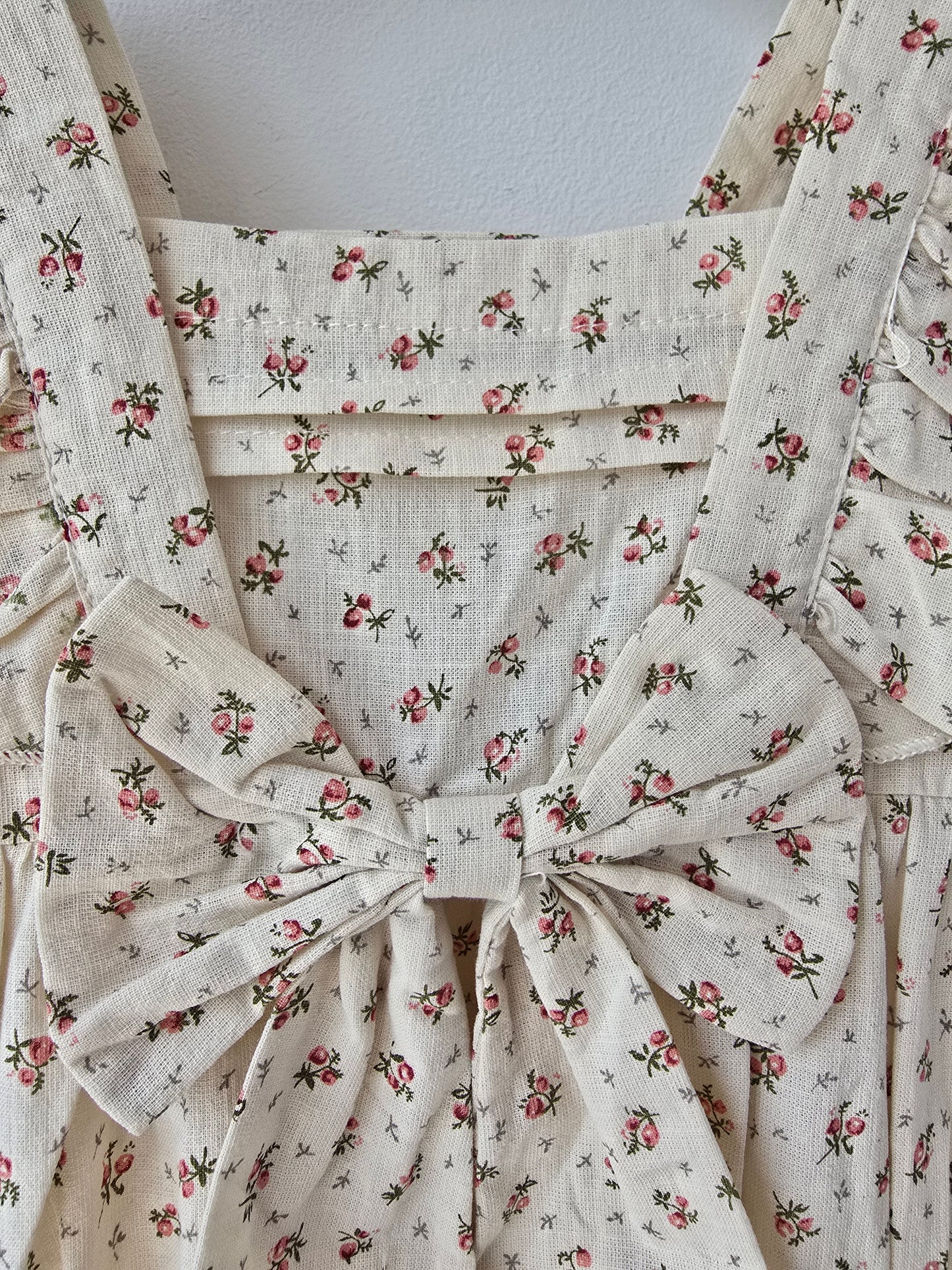 Cherry blossom bow romper πΈπ