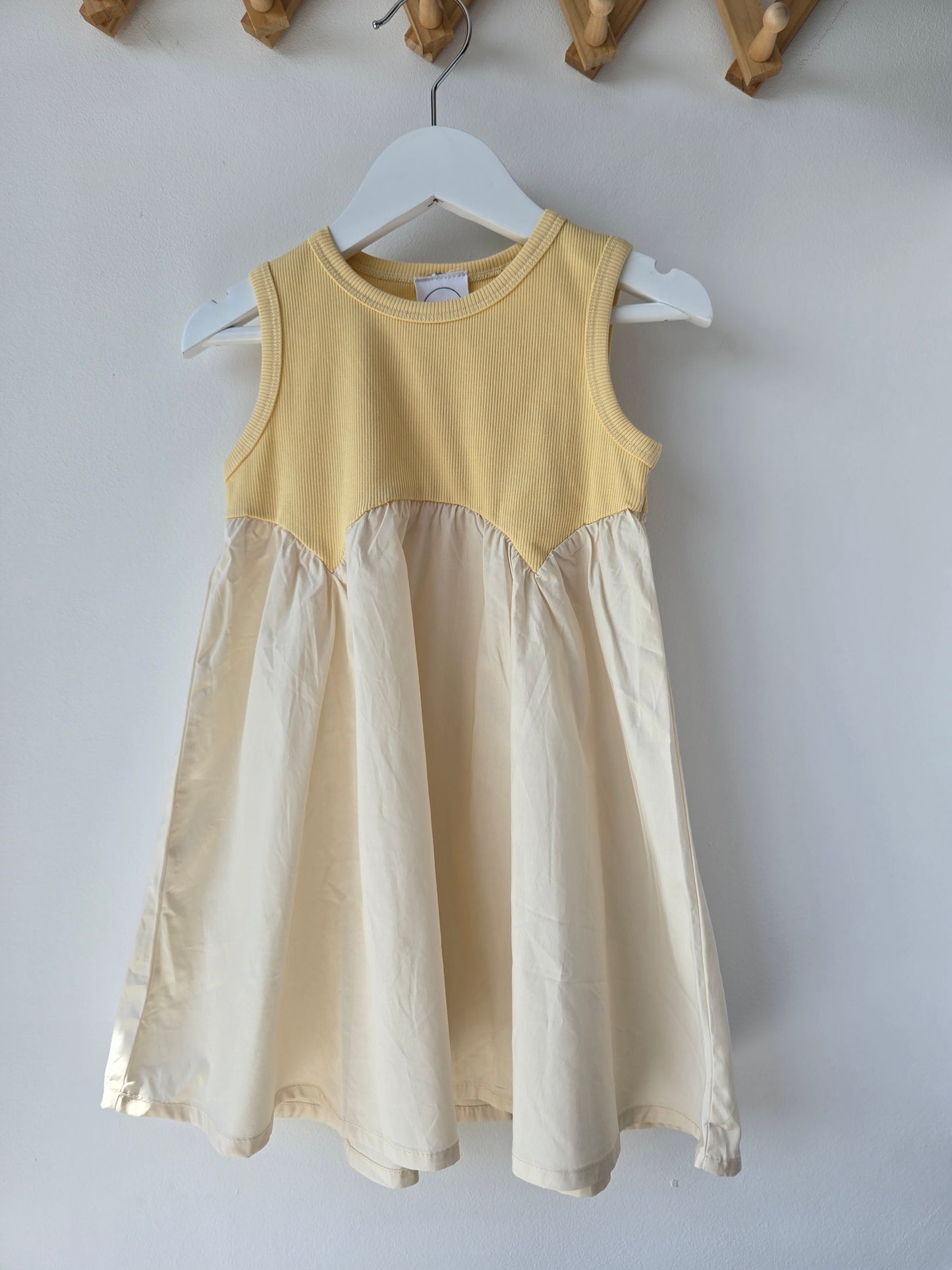 Yellow summer dress