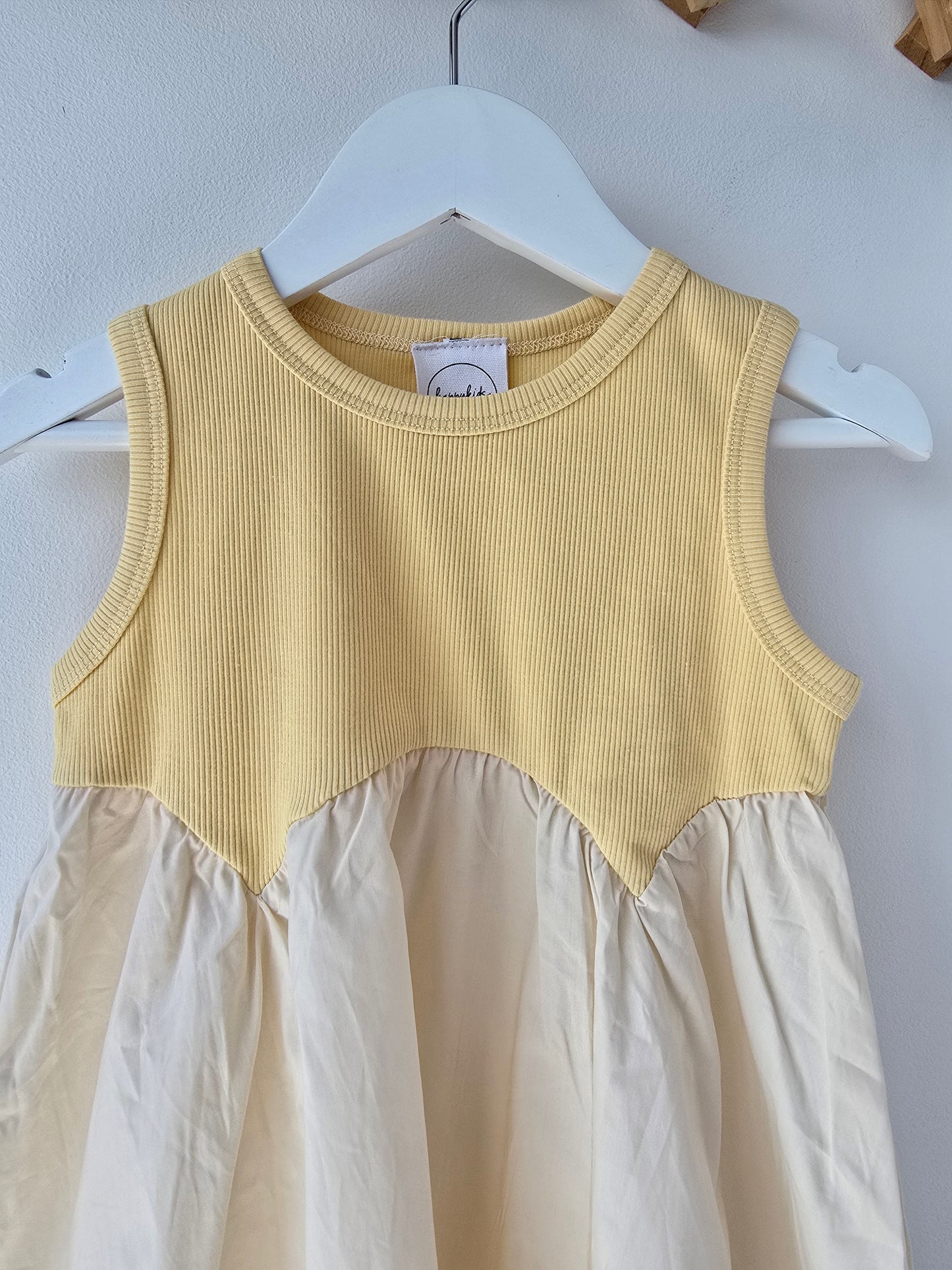 Yellow summer dress