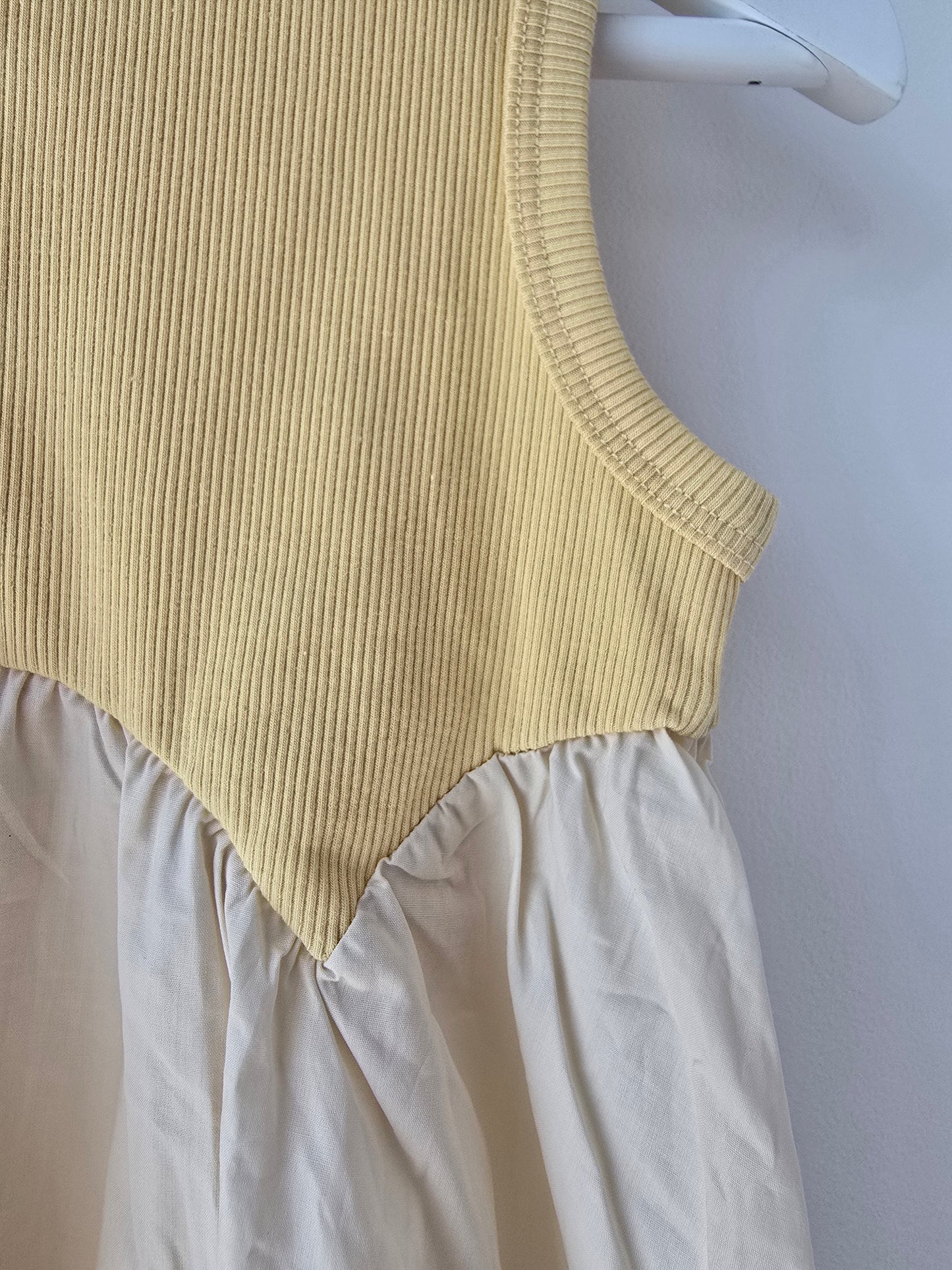Yellow summer dress