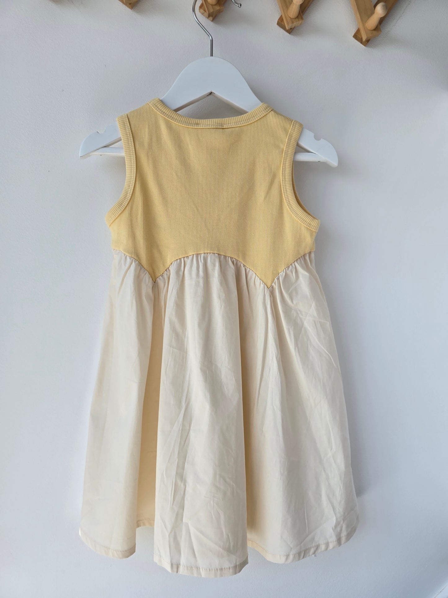 Yellow summer dress