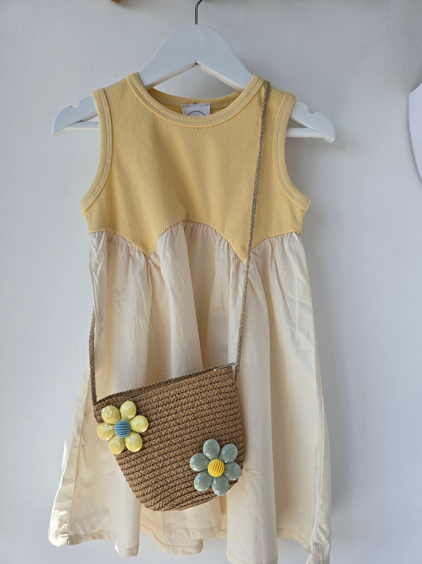 Yellow summer dress