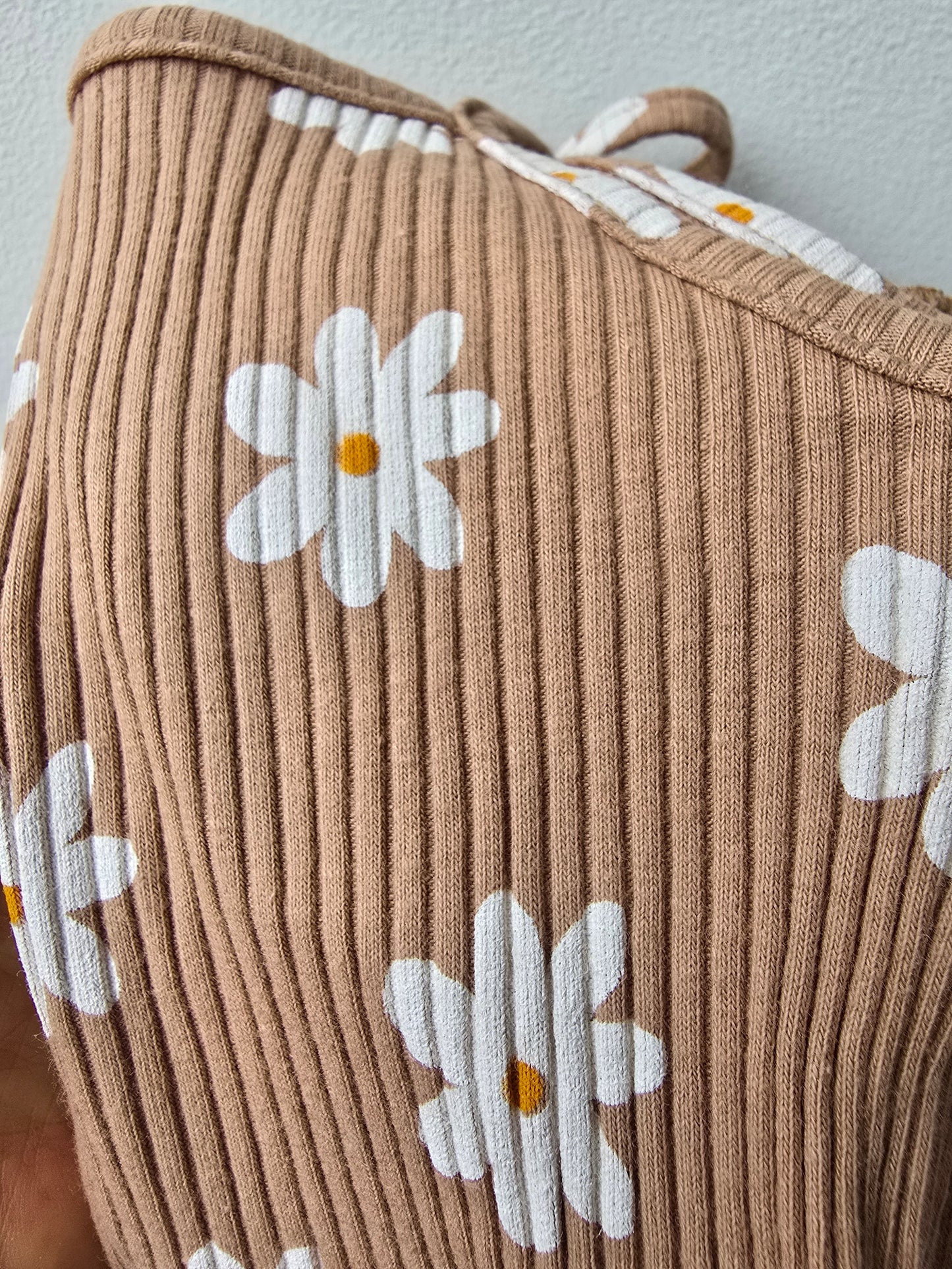 Daisy rib set brown