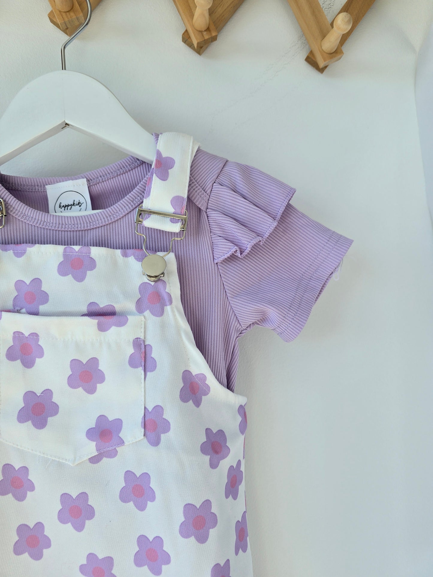Pinafore dress set