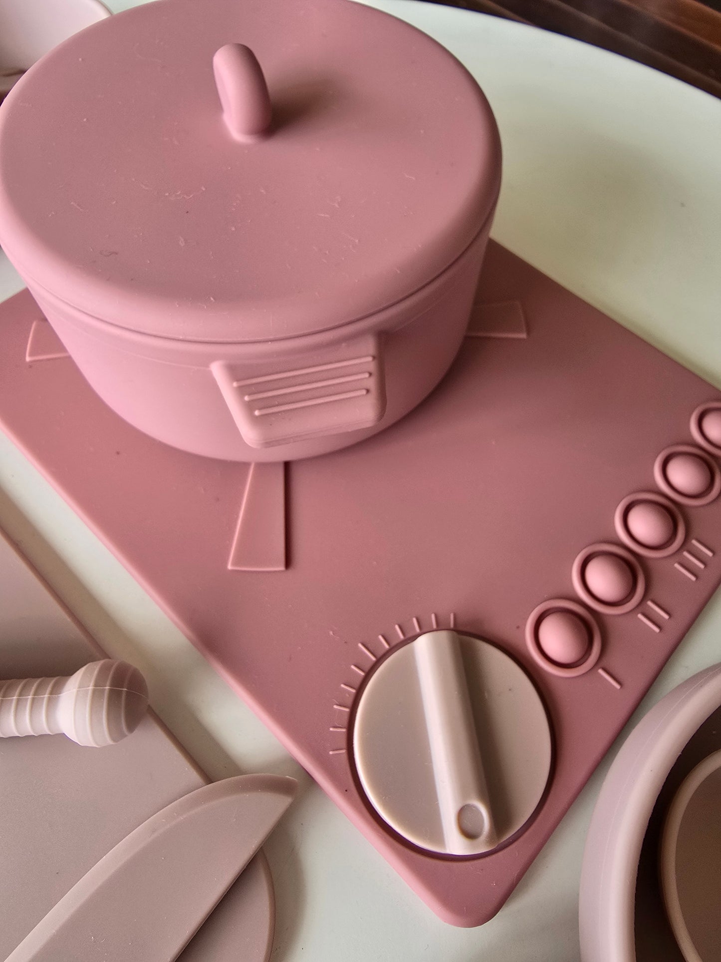 Cooking set dusty pink