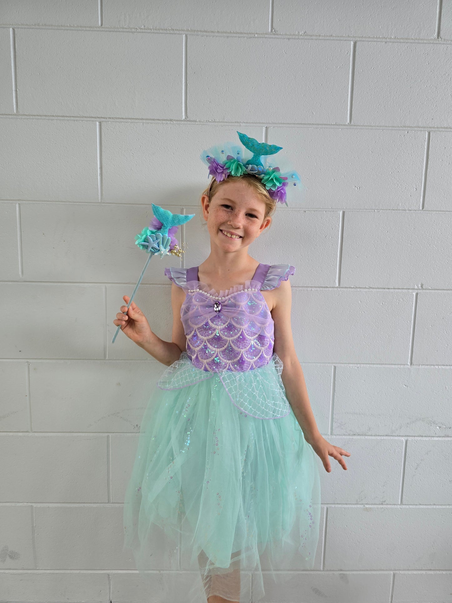 Mermaid princess accessory set