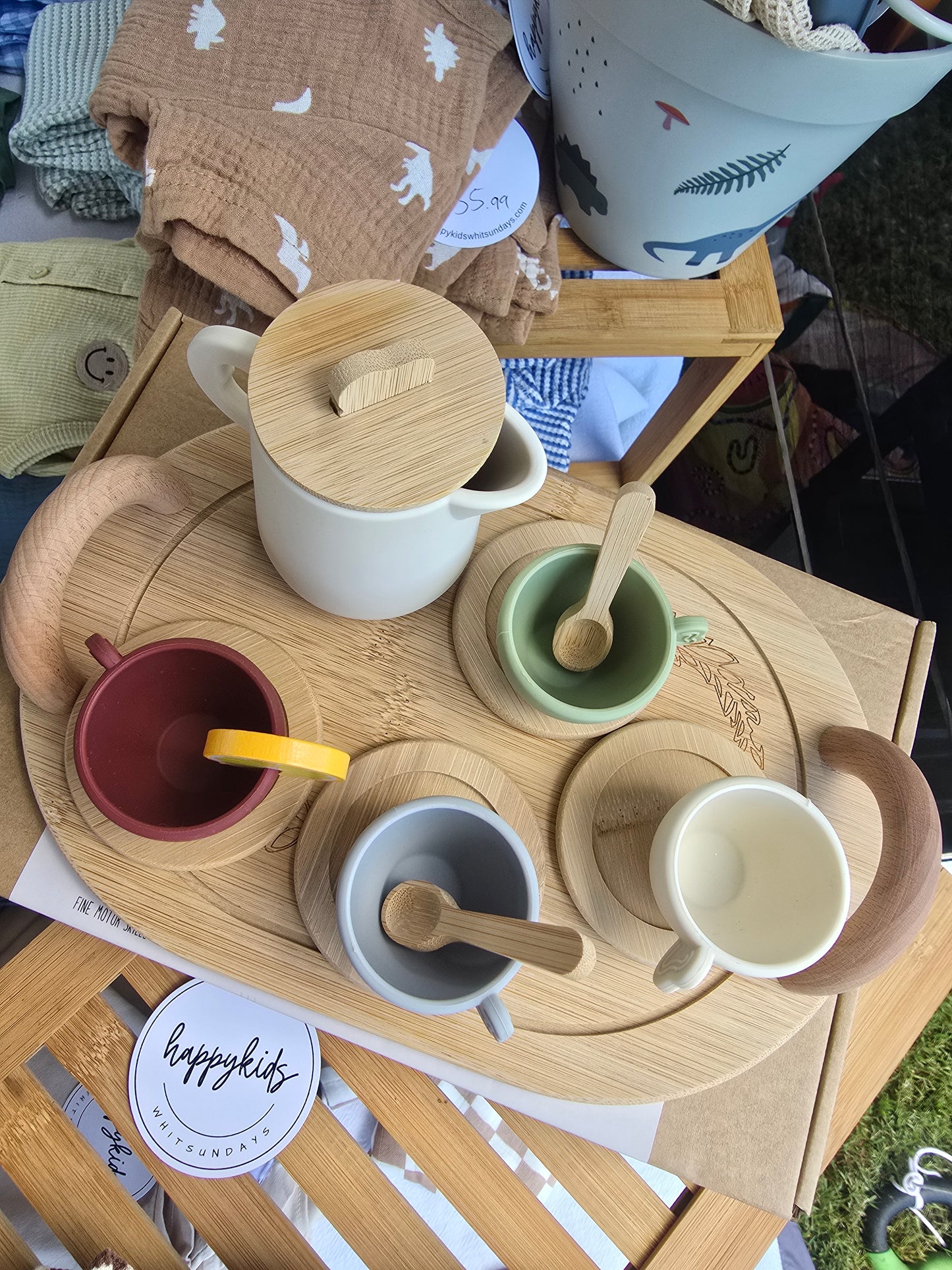 Silicone tea party set