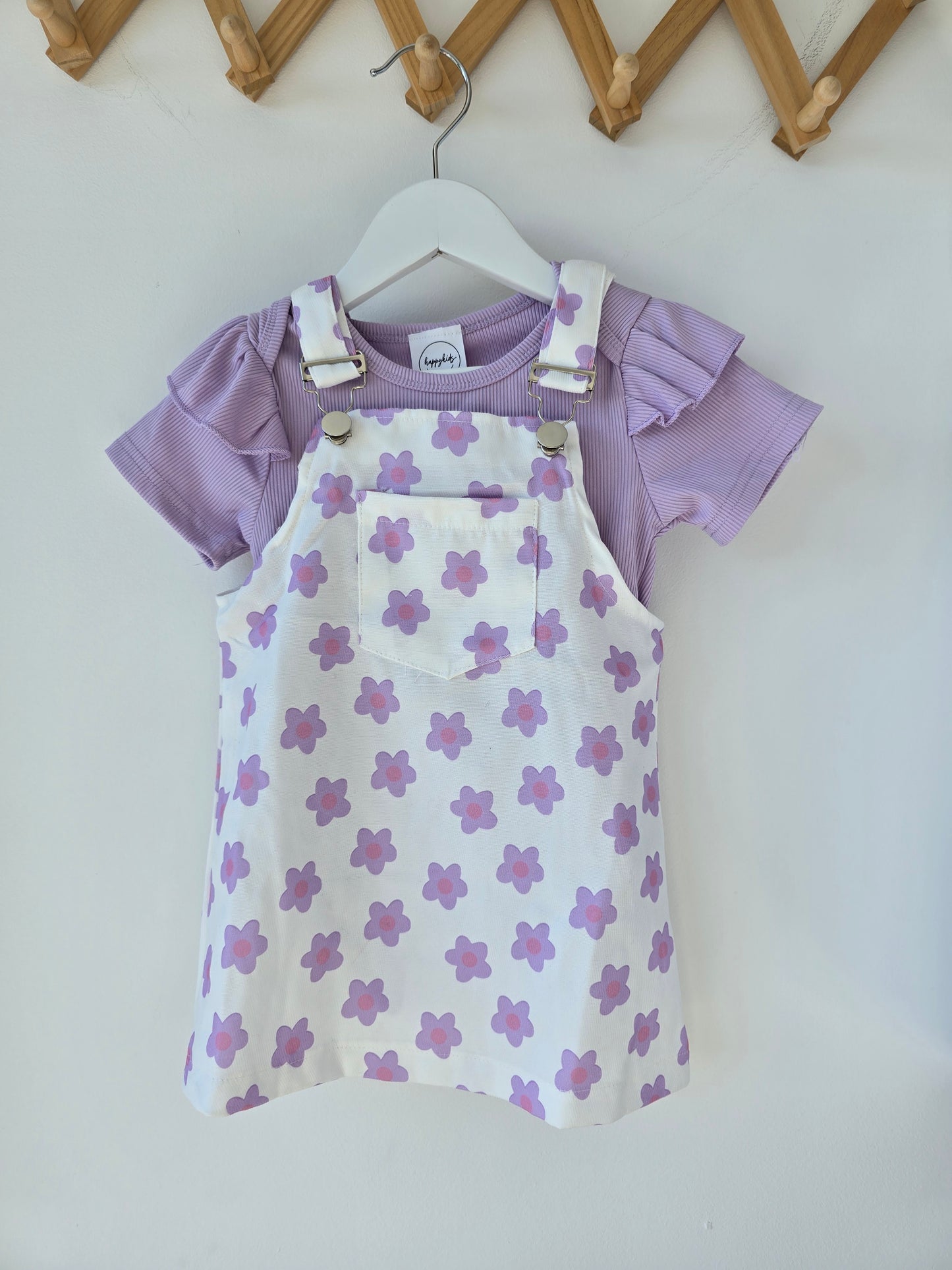 Pinafore dress set