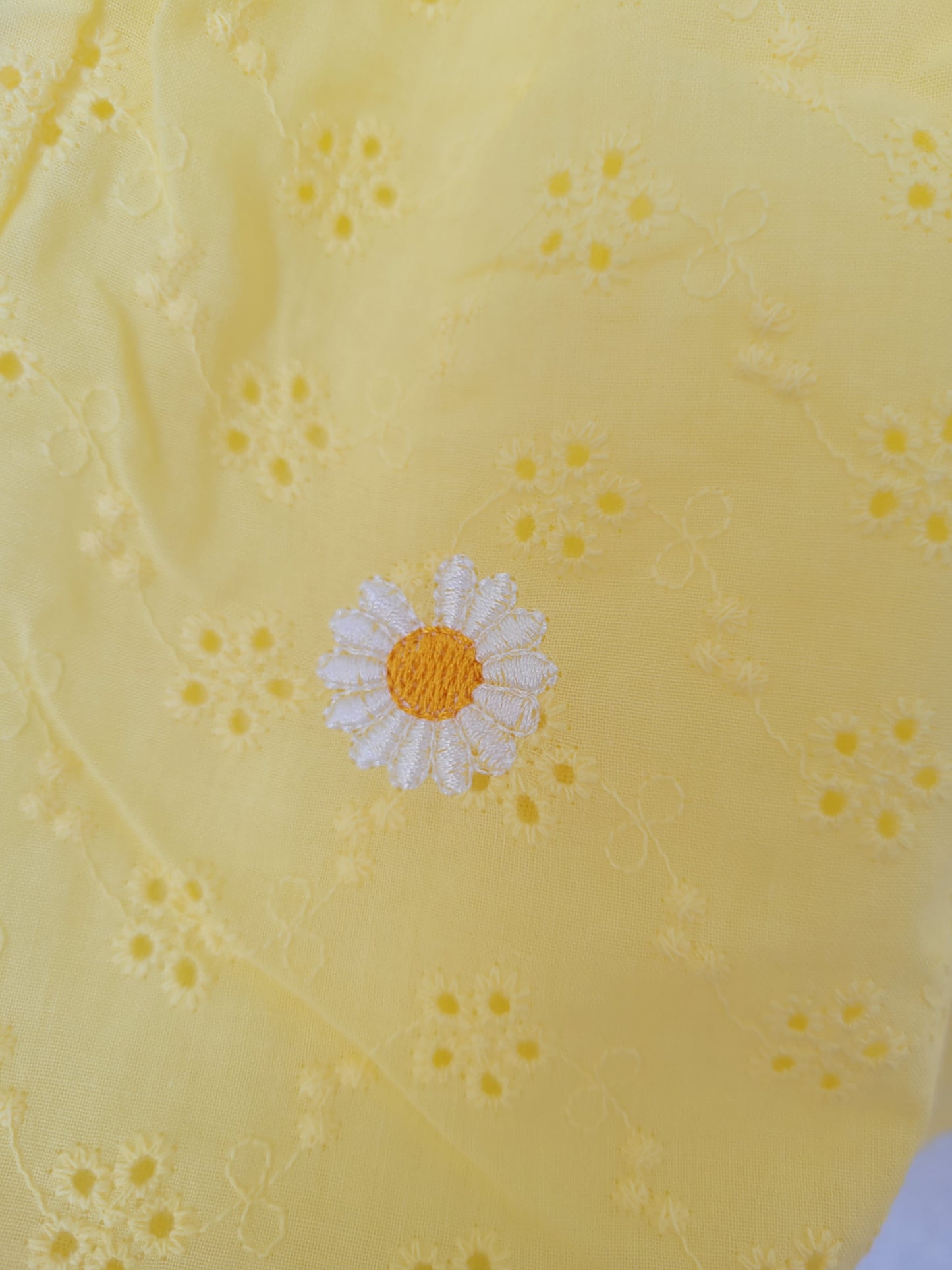 Yellow daisy dress