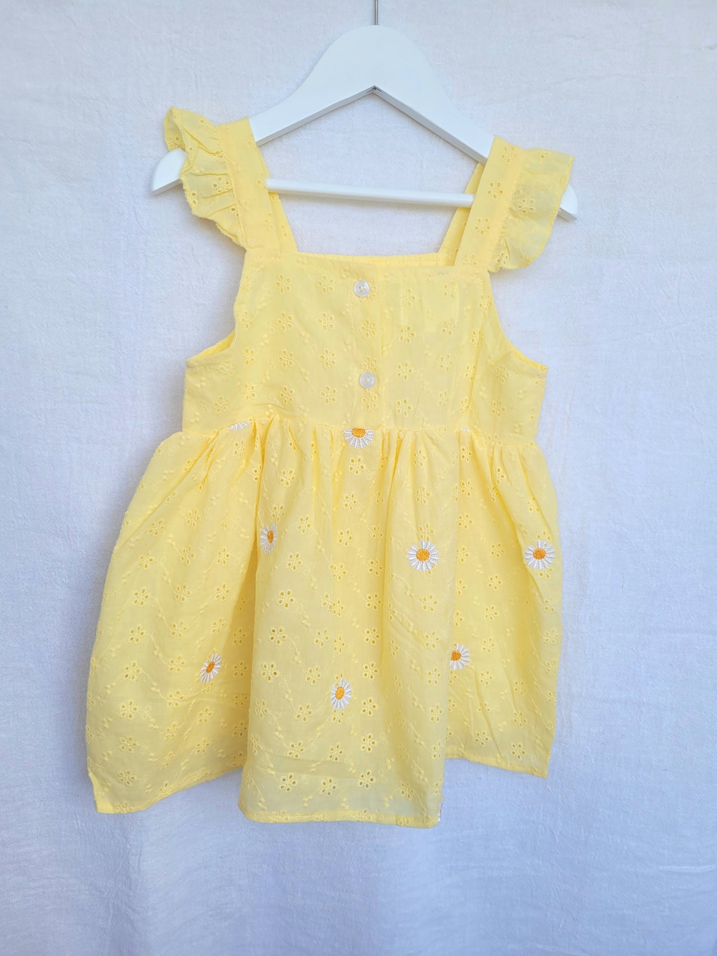 Yellow daisy dress