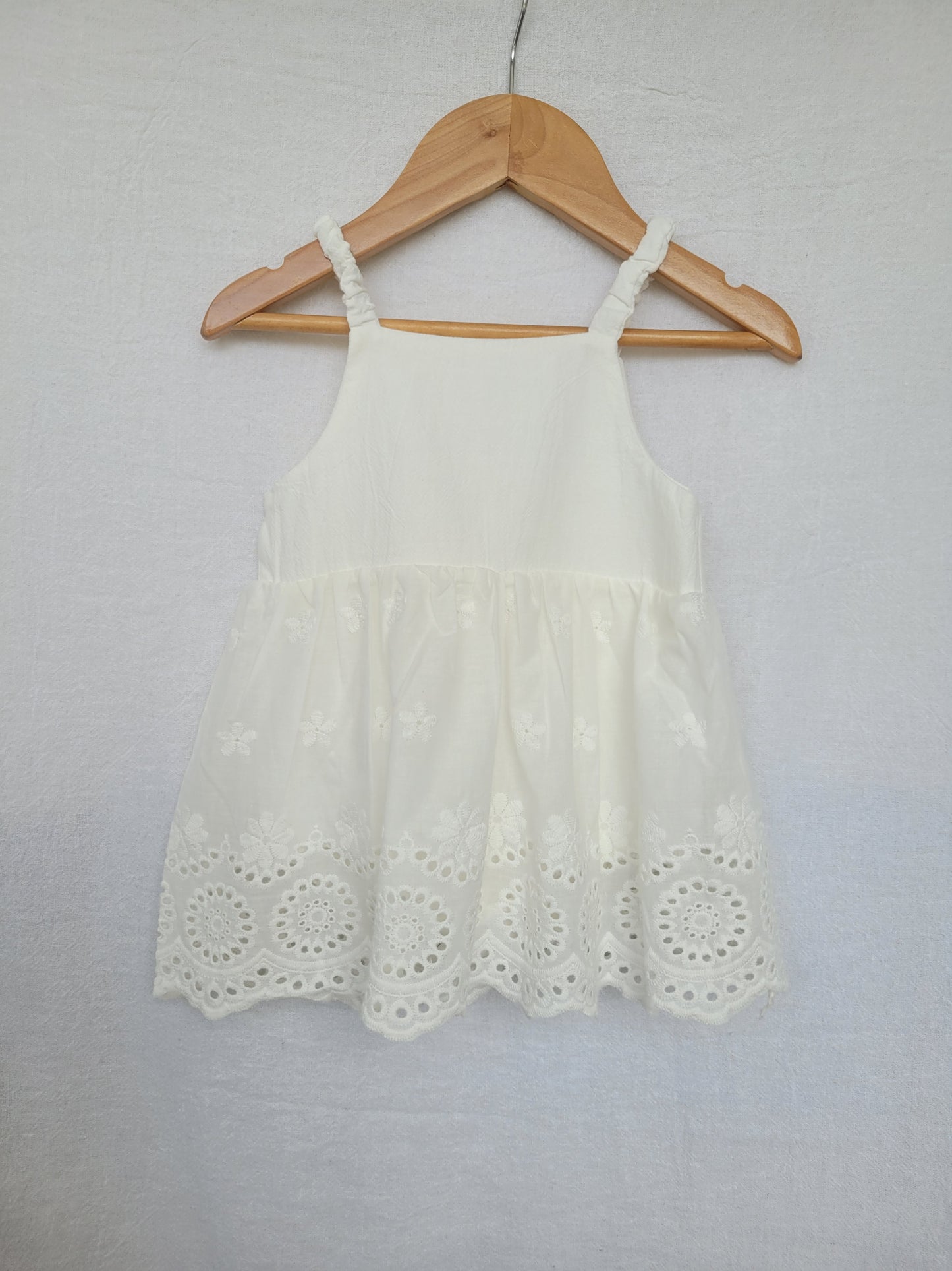 White baby dress