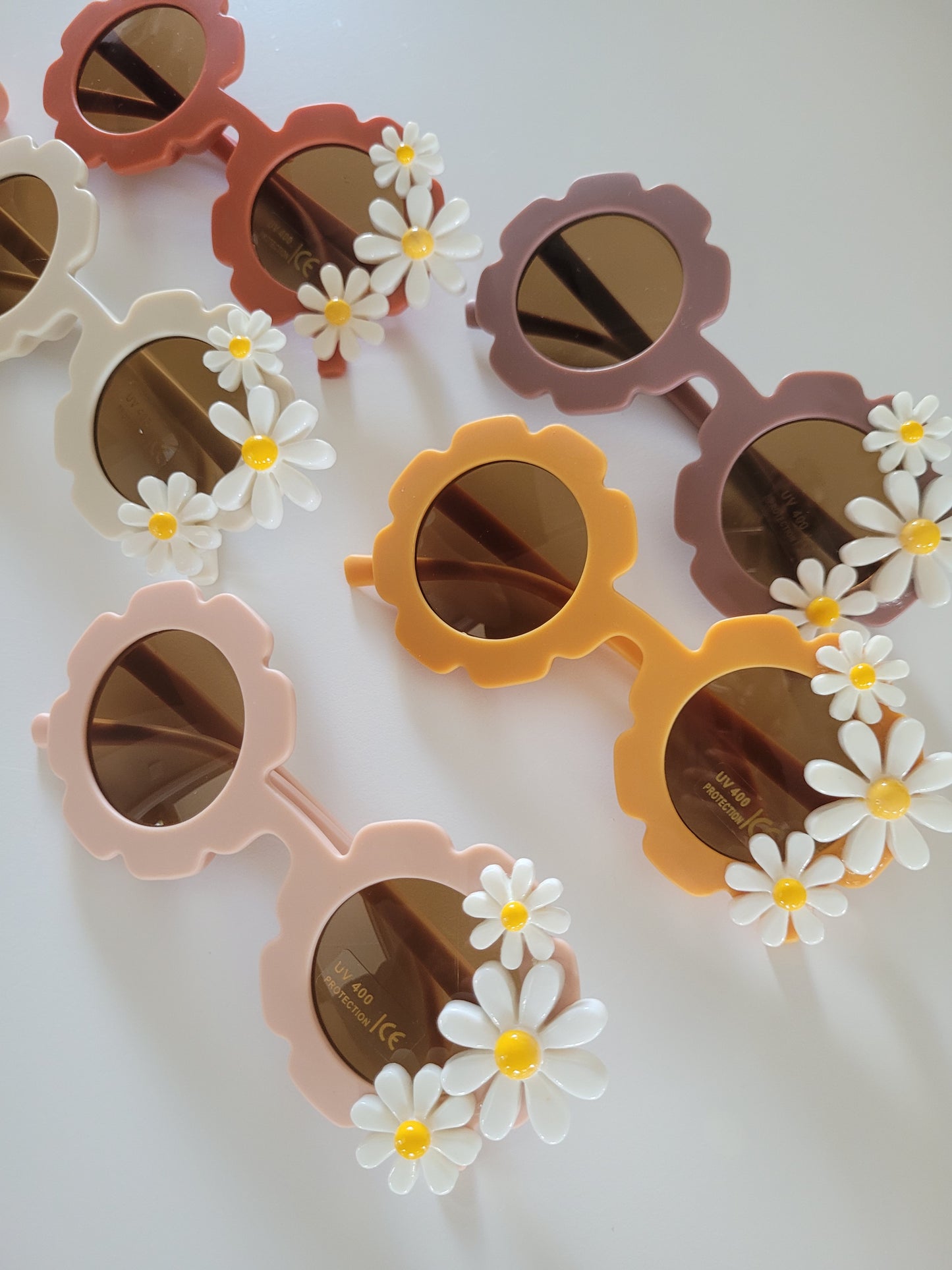 Flower frame sunglasses