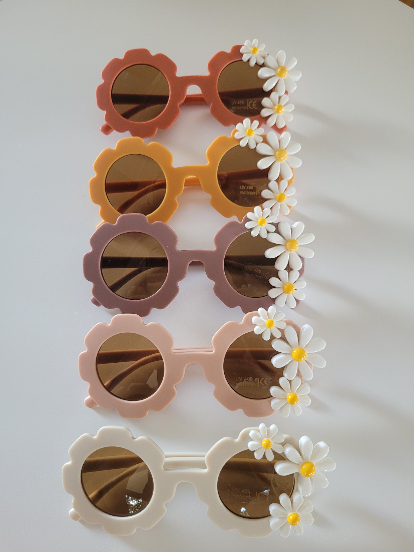 Flower frame sunglasses