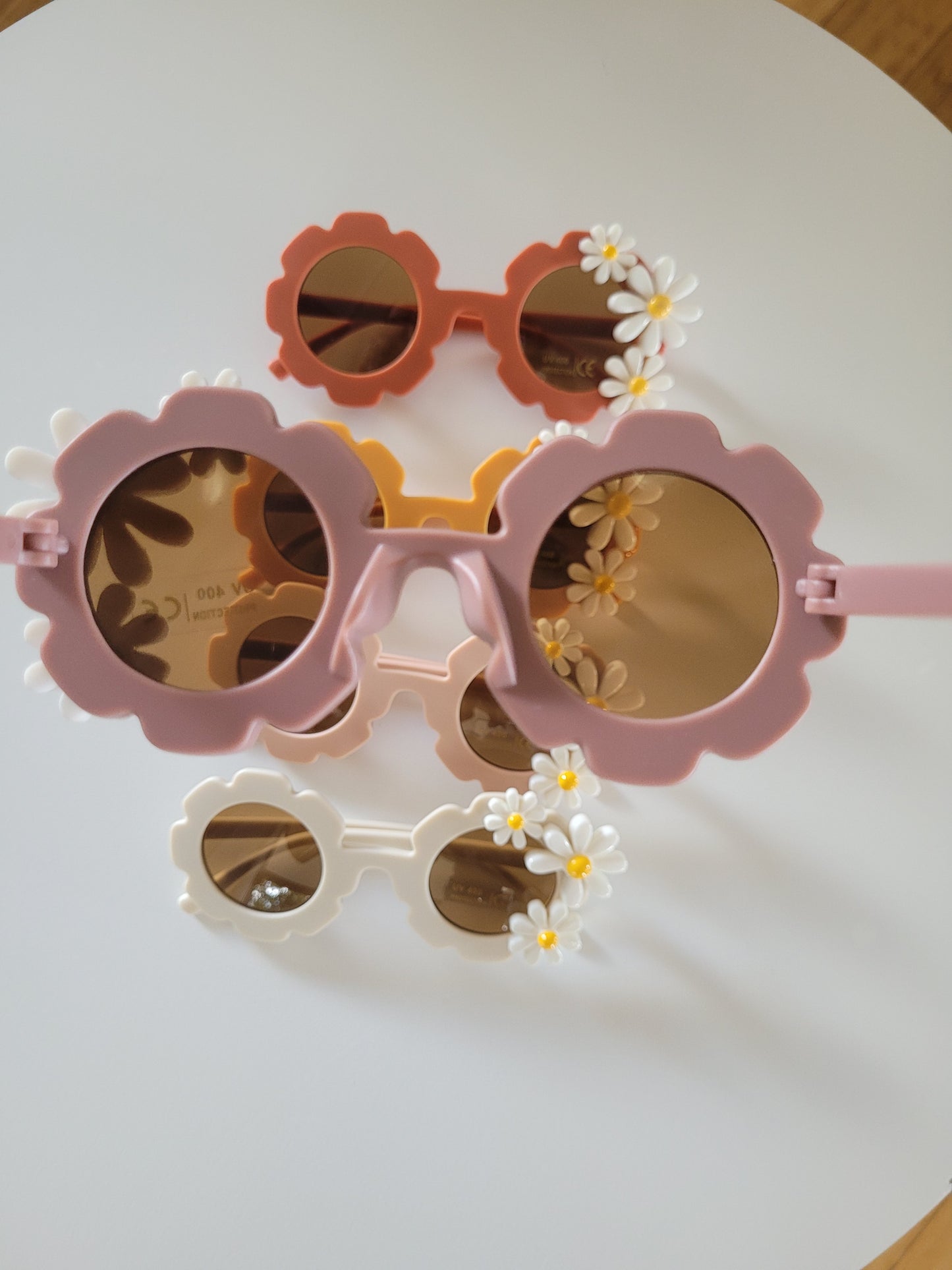 Flower frame sunglasses