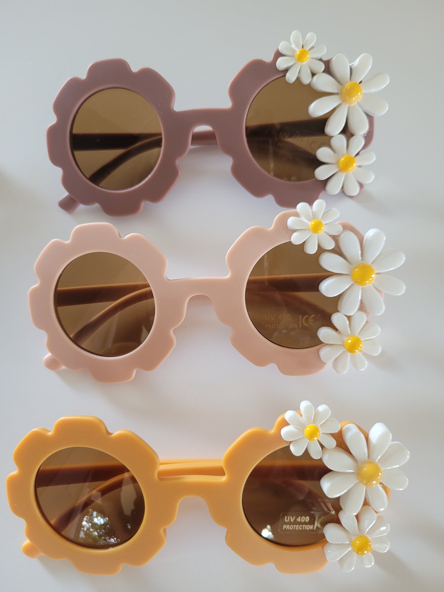 Flower frame sunglasses