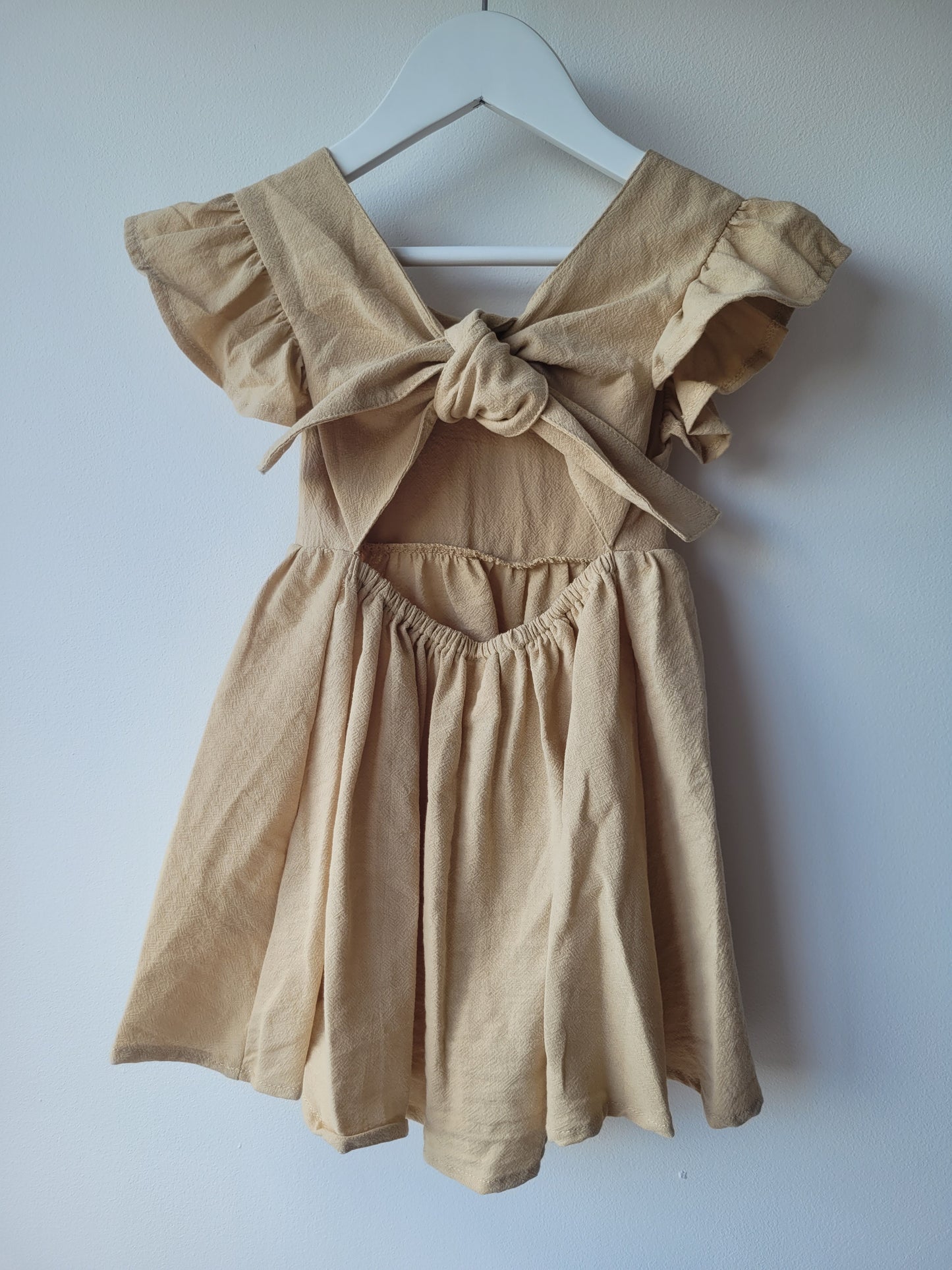 Elsie dress sand