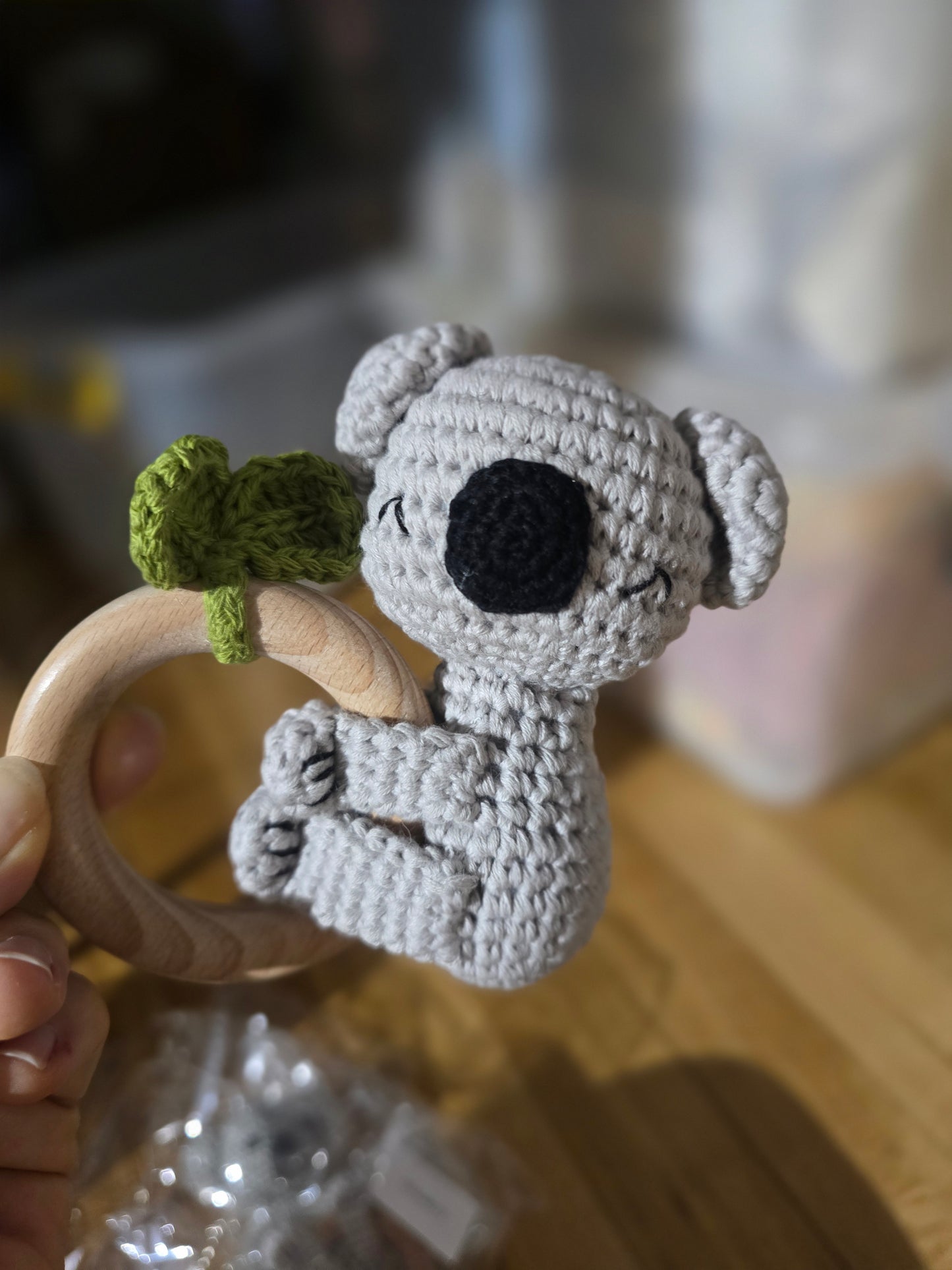 Crochet rattle