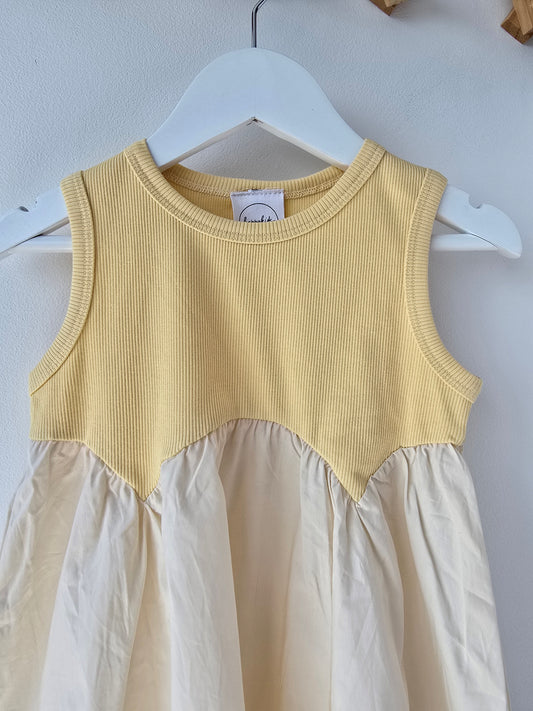 Yellow summer dress