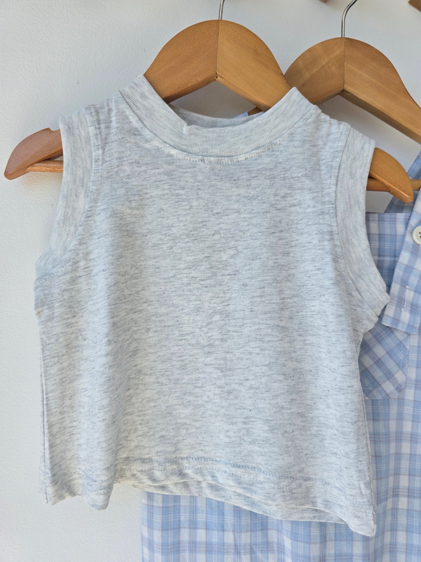 Plaid summer set