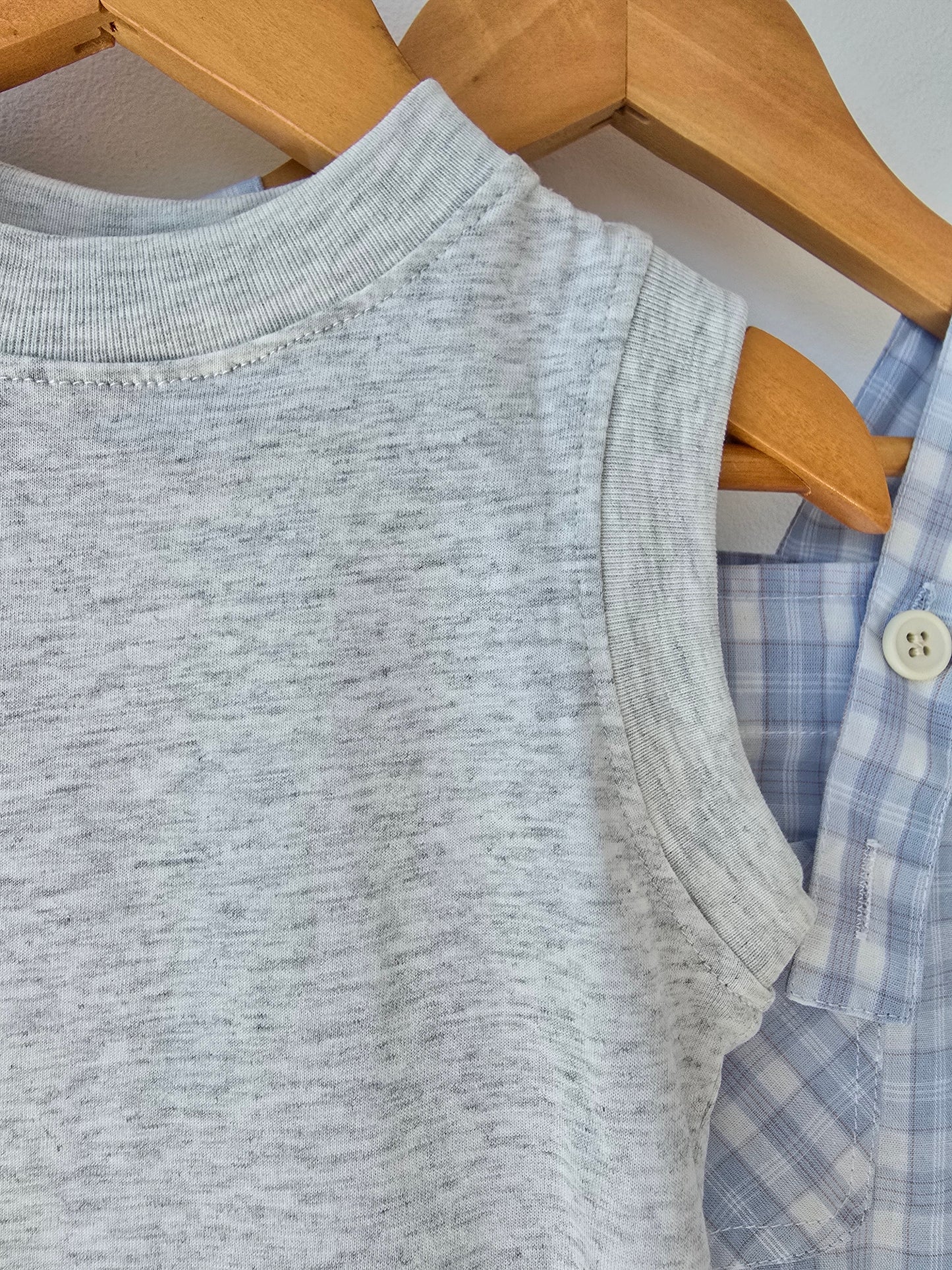 Plaid summer set