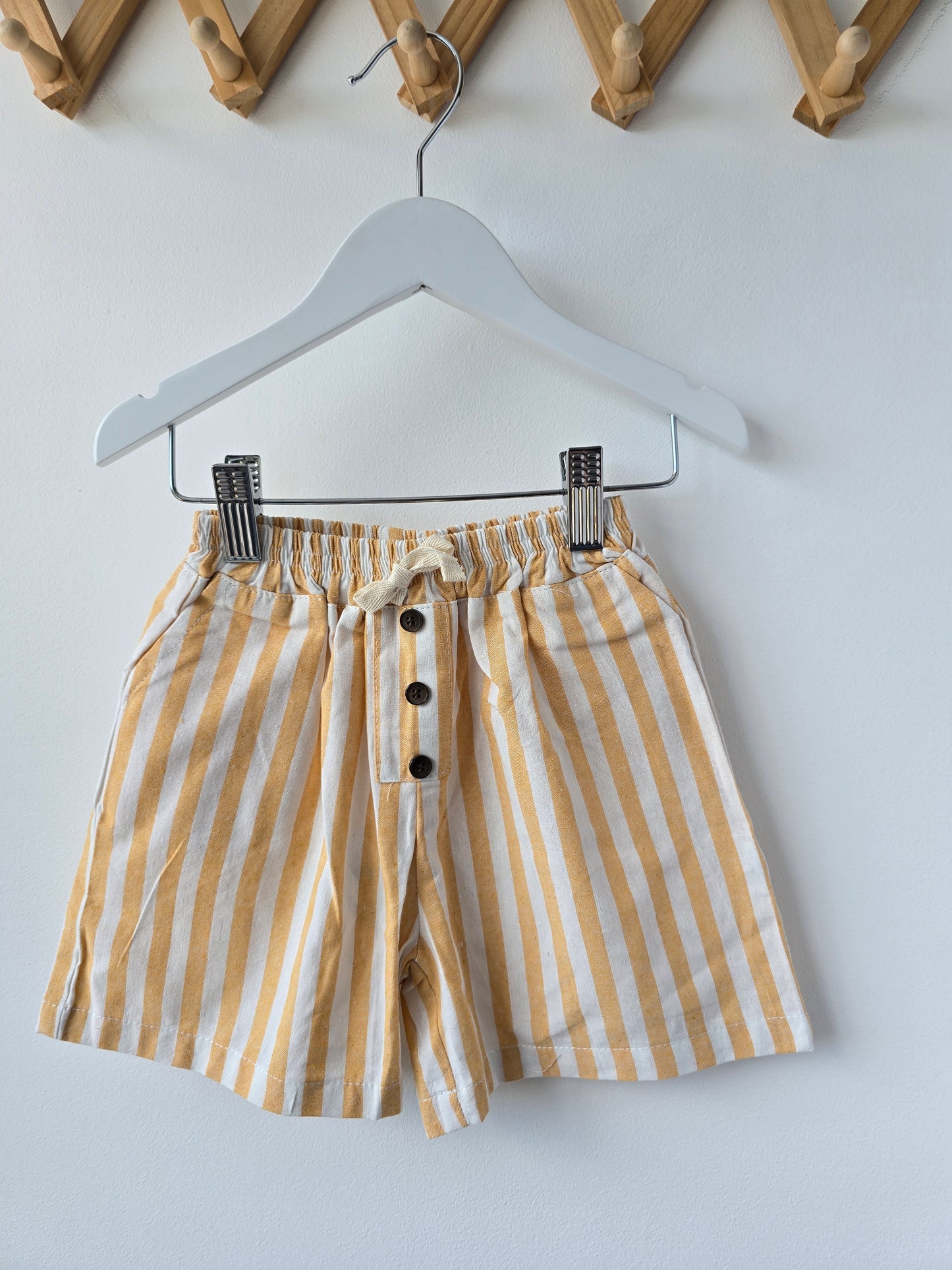 Mango striped shorts 🥭