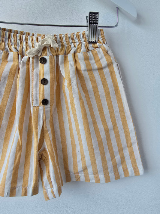 Mango striped shorts 🥭