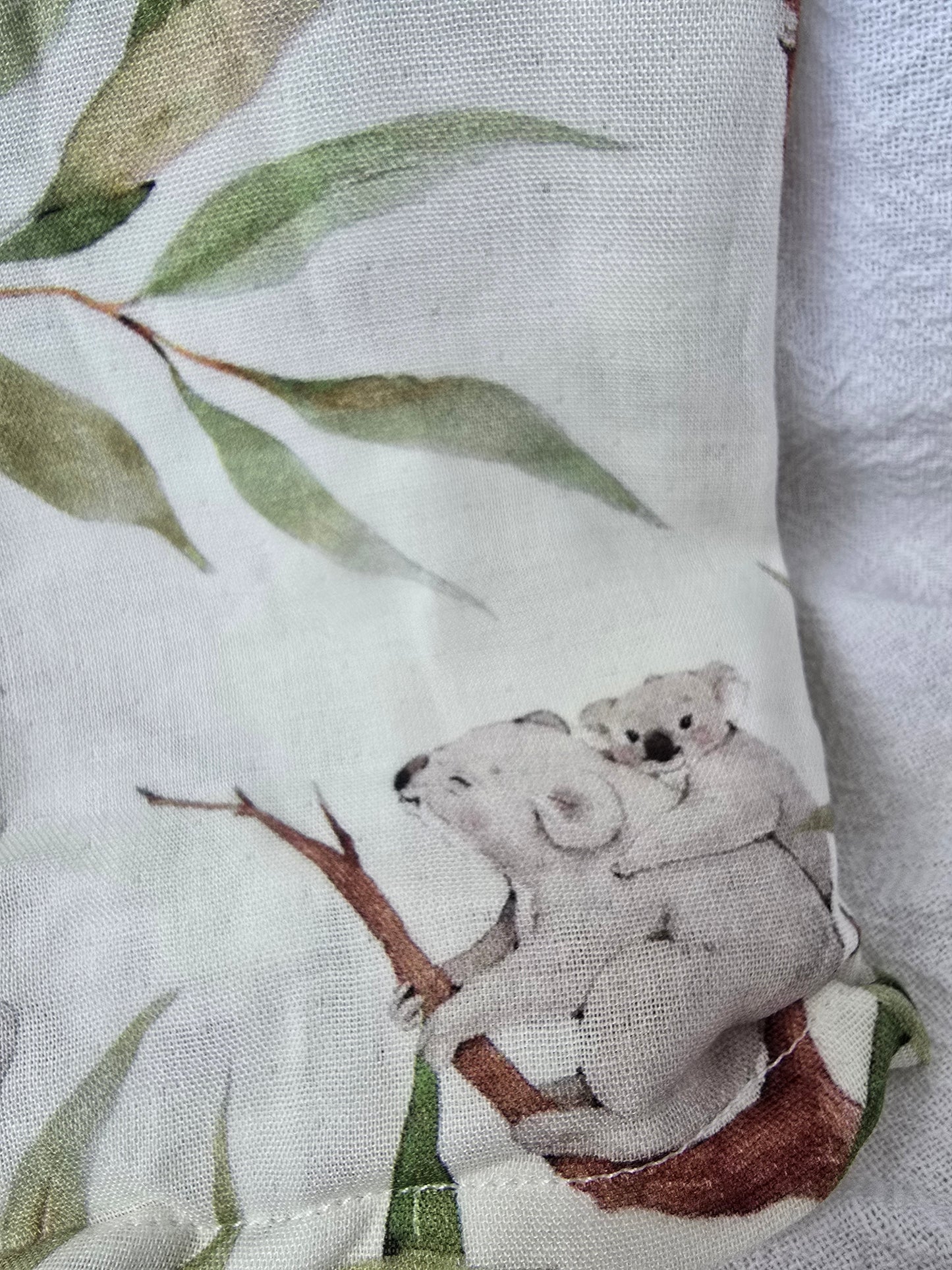 Green leaf koala swaddles (bamboo)