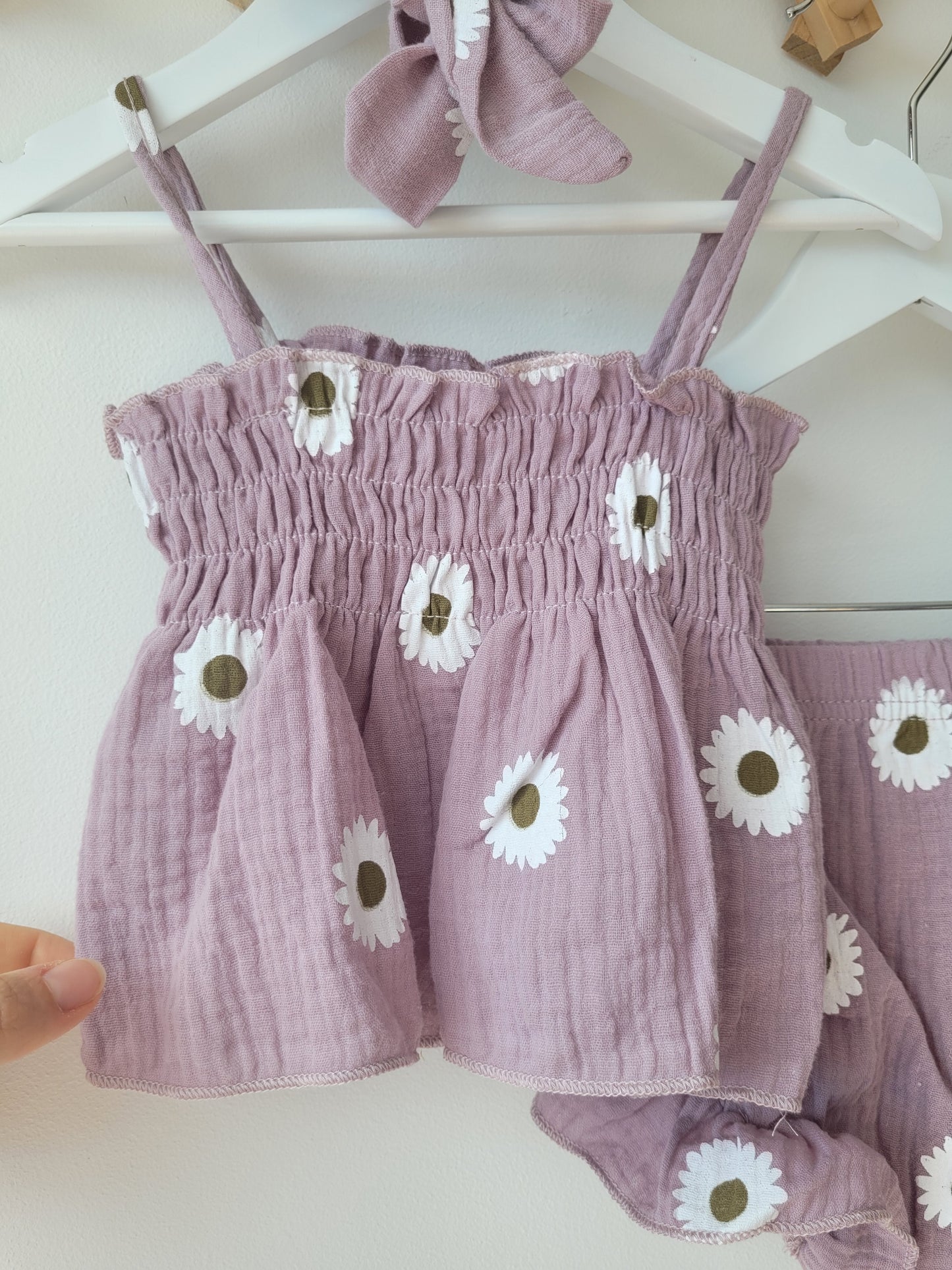 Lilac daisy set