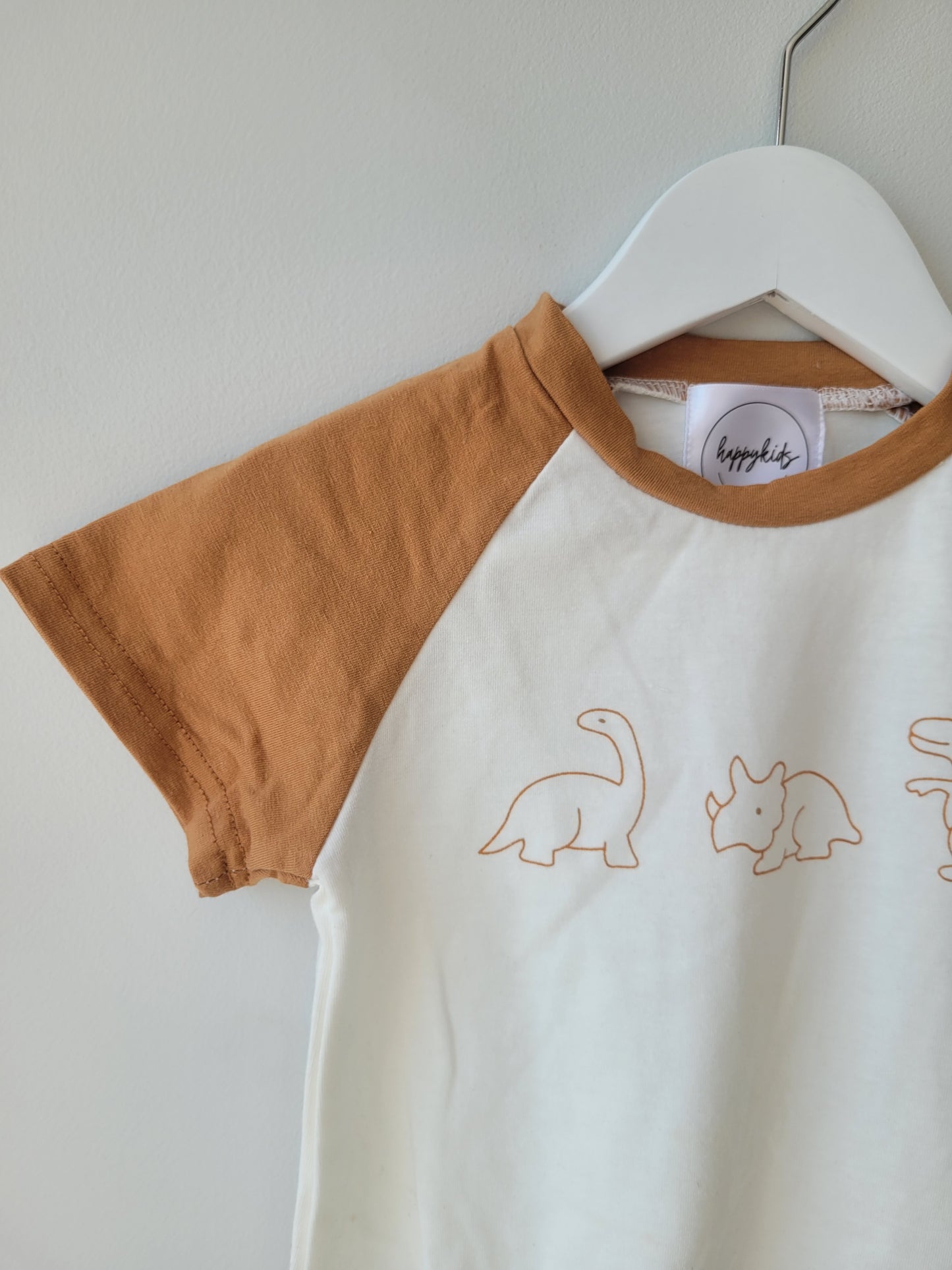 Dino baby romper