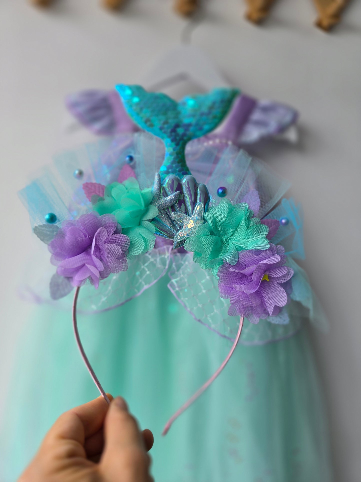 Mermaid princess accessory set
