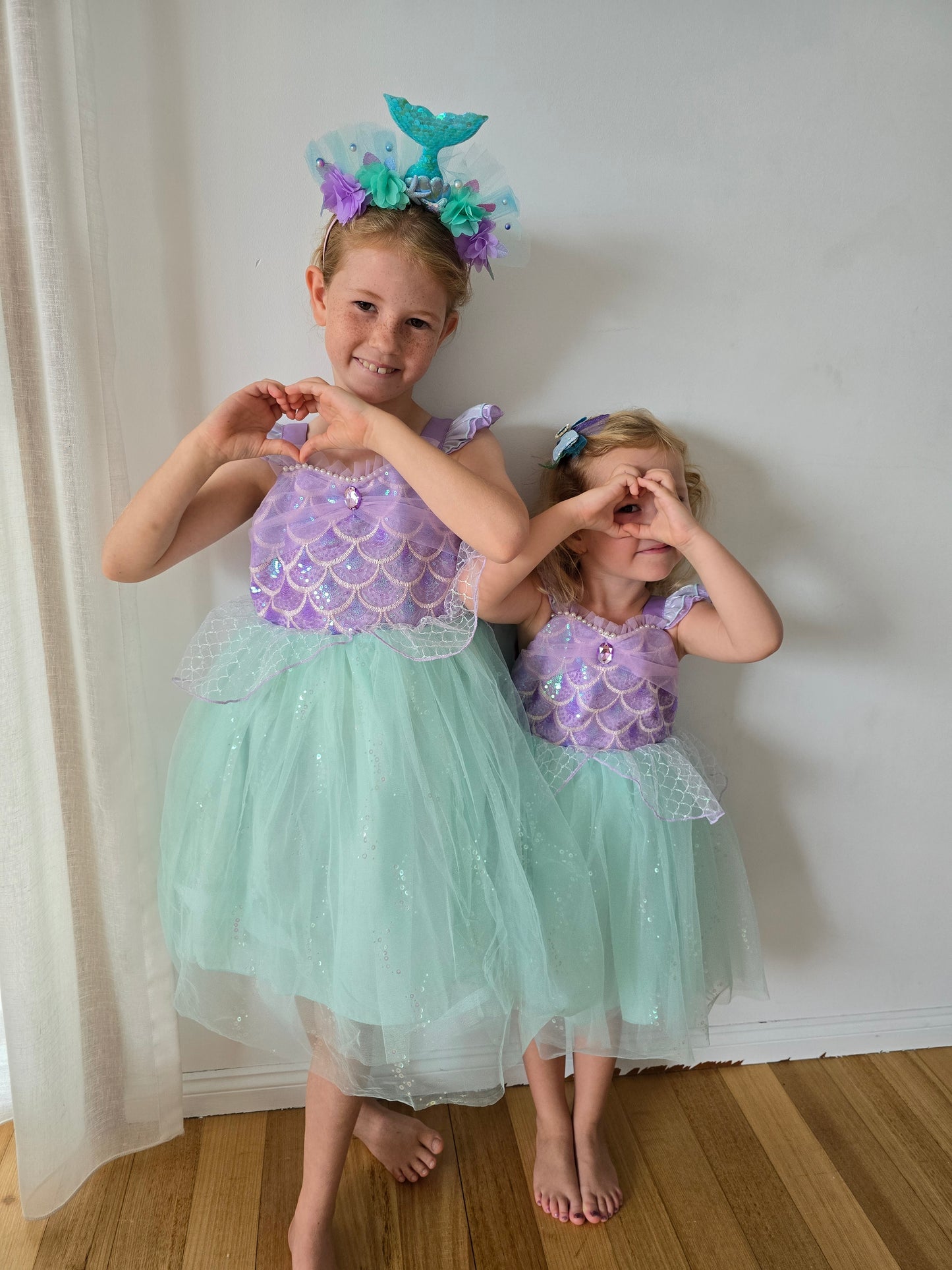 Mermaid princess dress