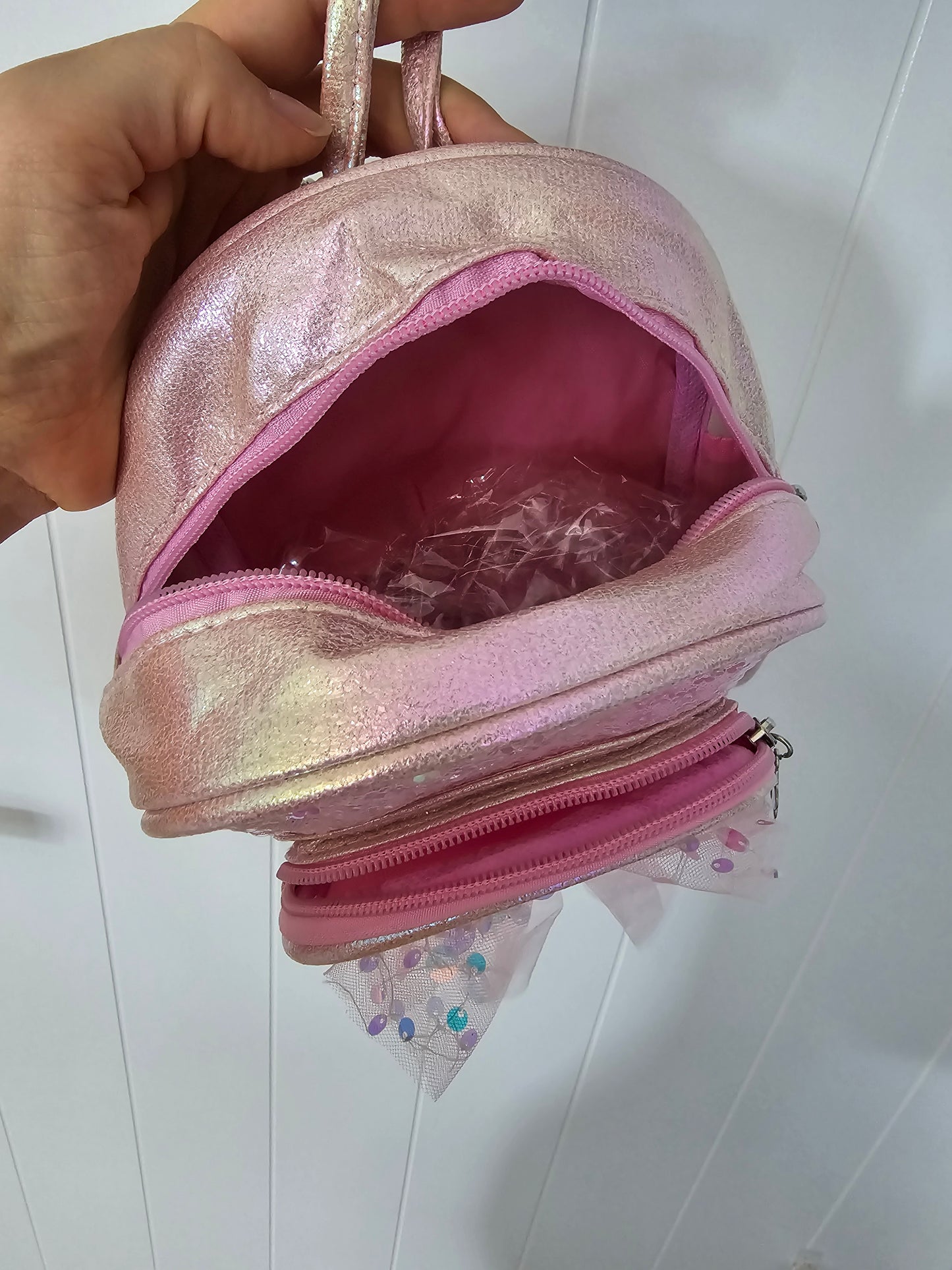 Mermaid tail backpack small