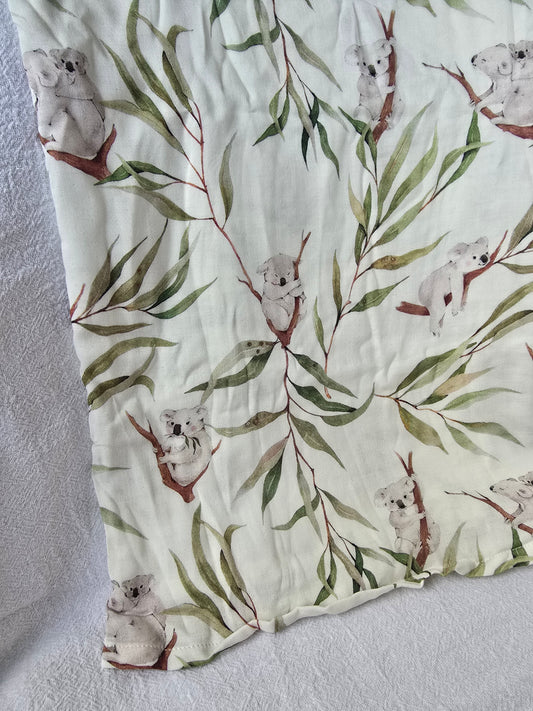 Green leaf koala swaddles (bamboo)