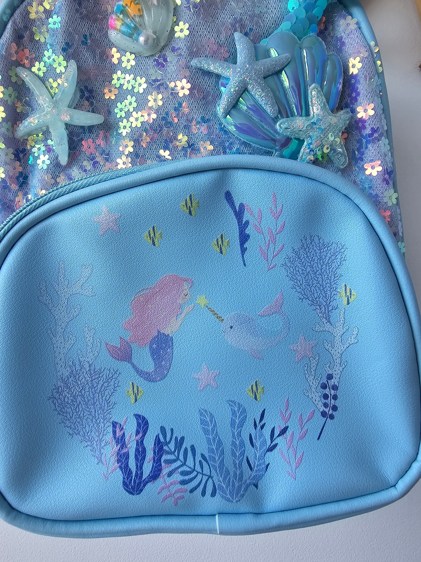 Mermaid backpack big