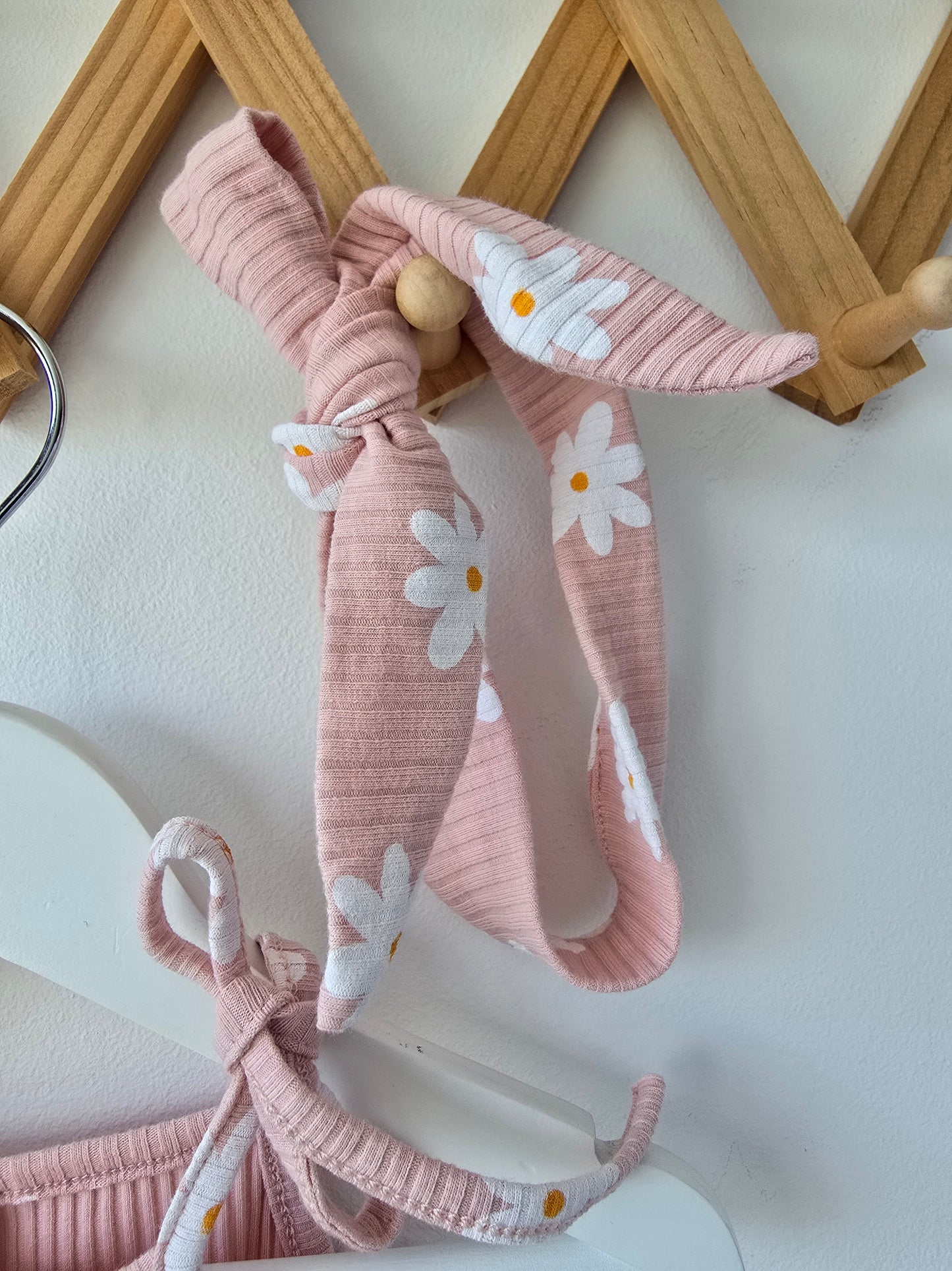 Daisy rib set pink