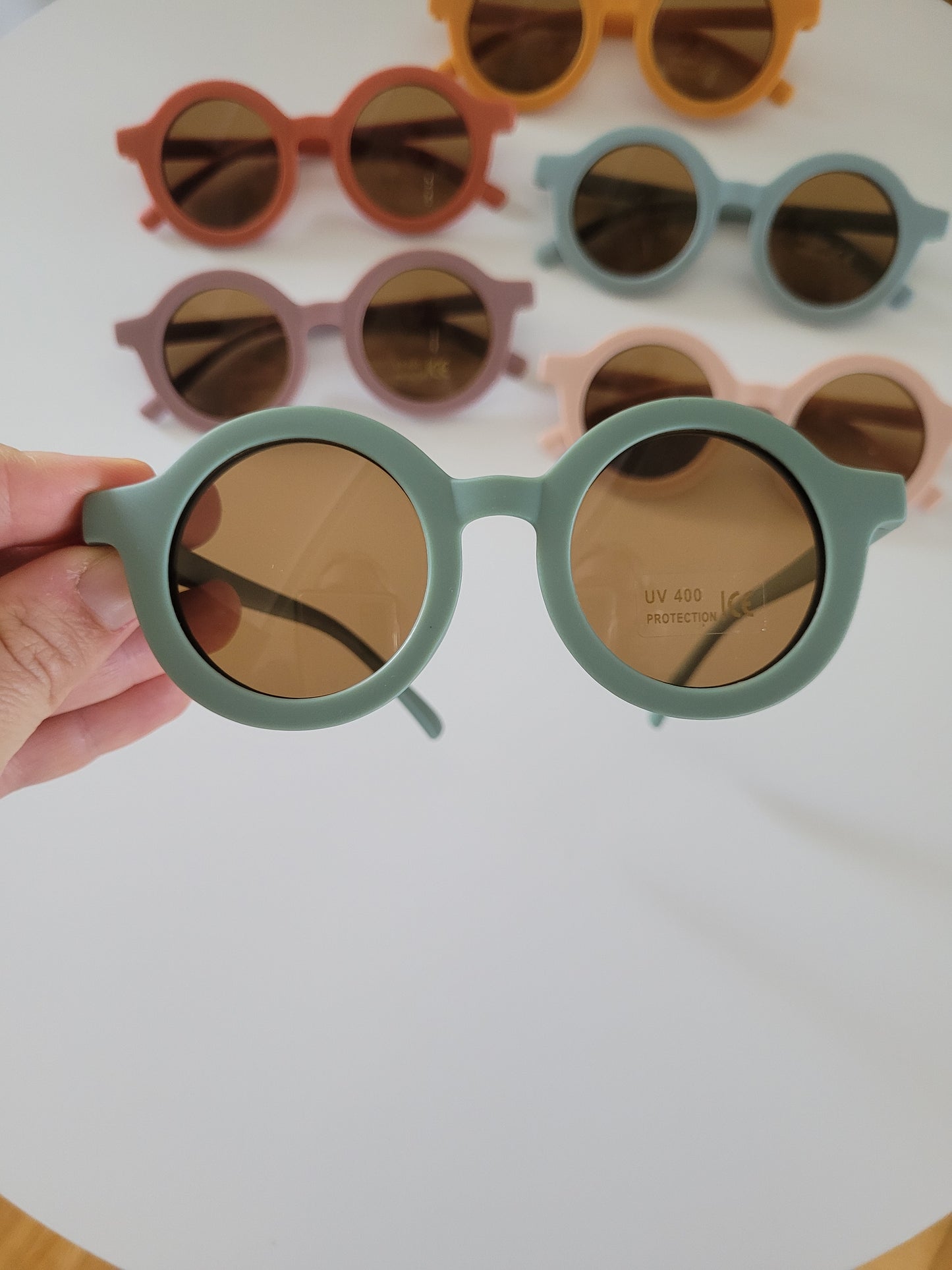 Round frame sunglasses