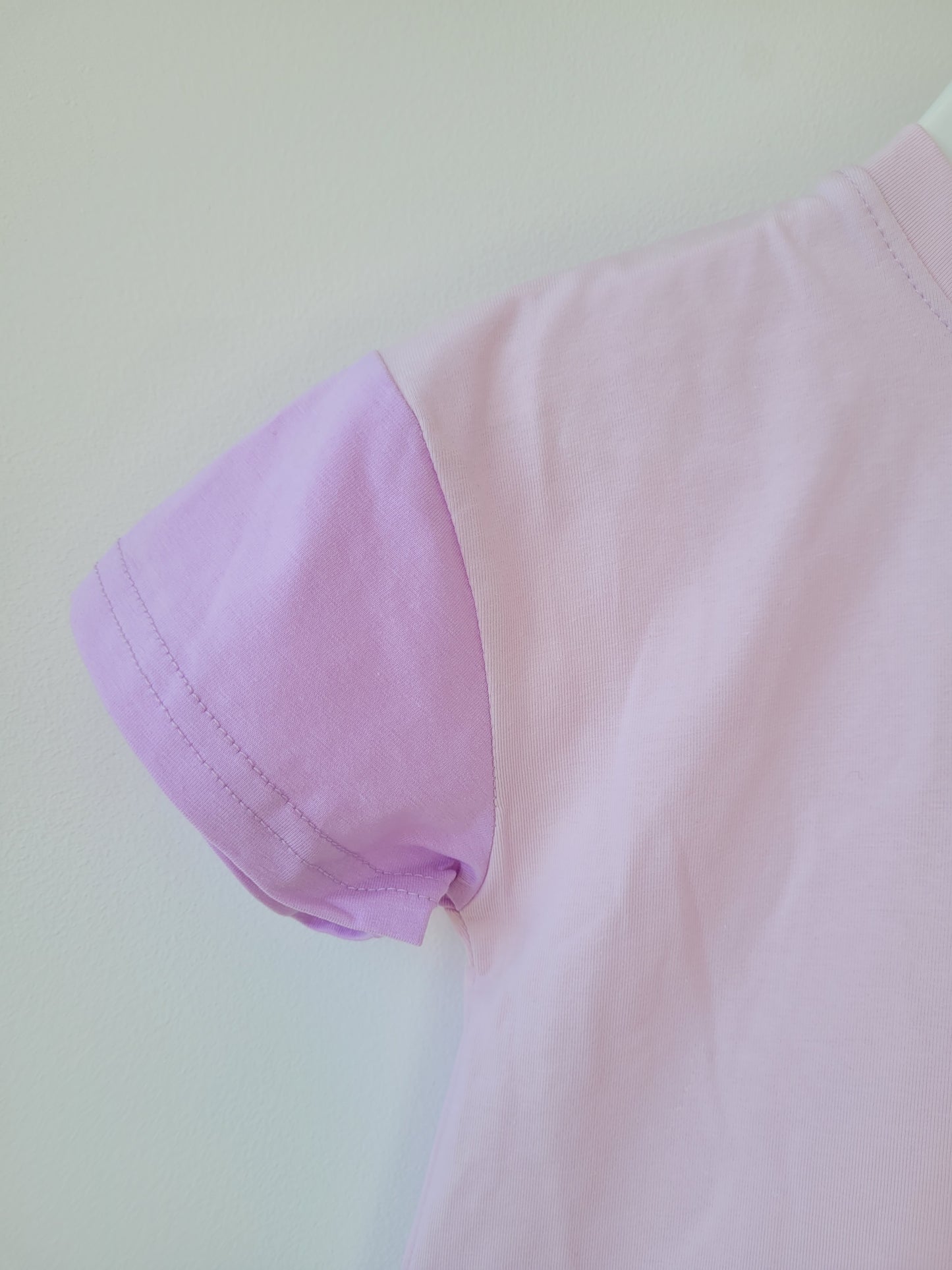 Colourblock romper lilac