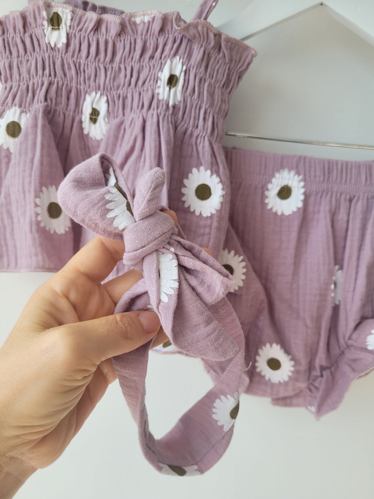 Lilac daisy set