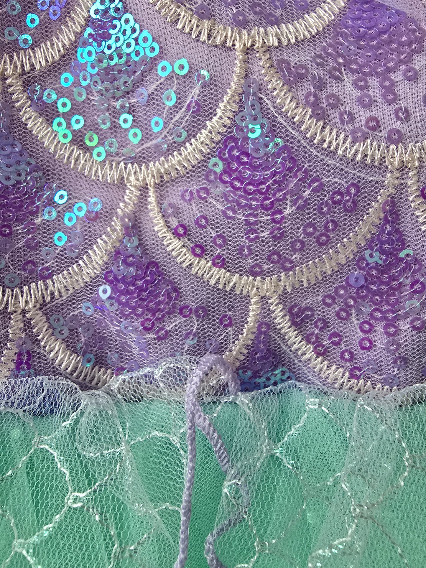Mermaid princess dress