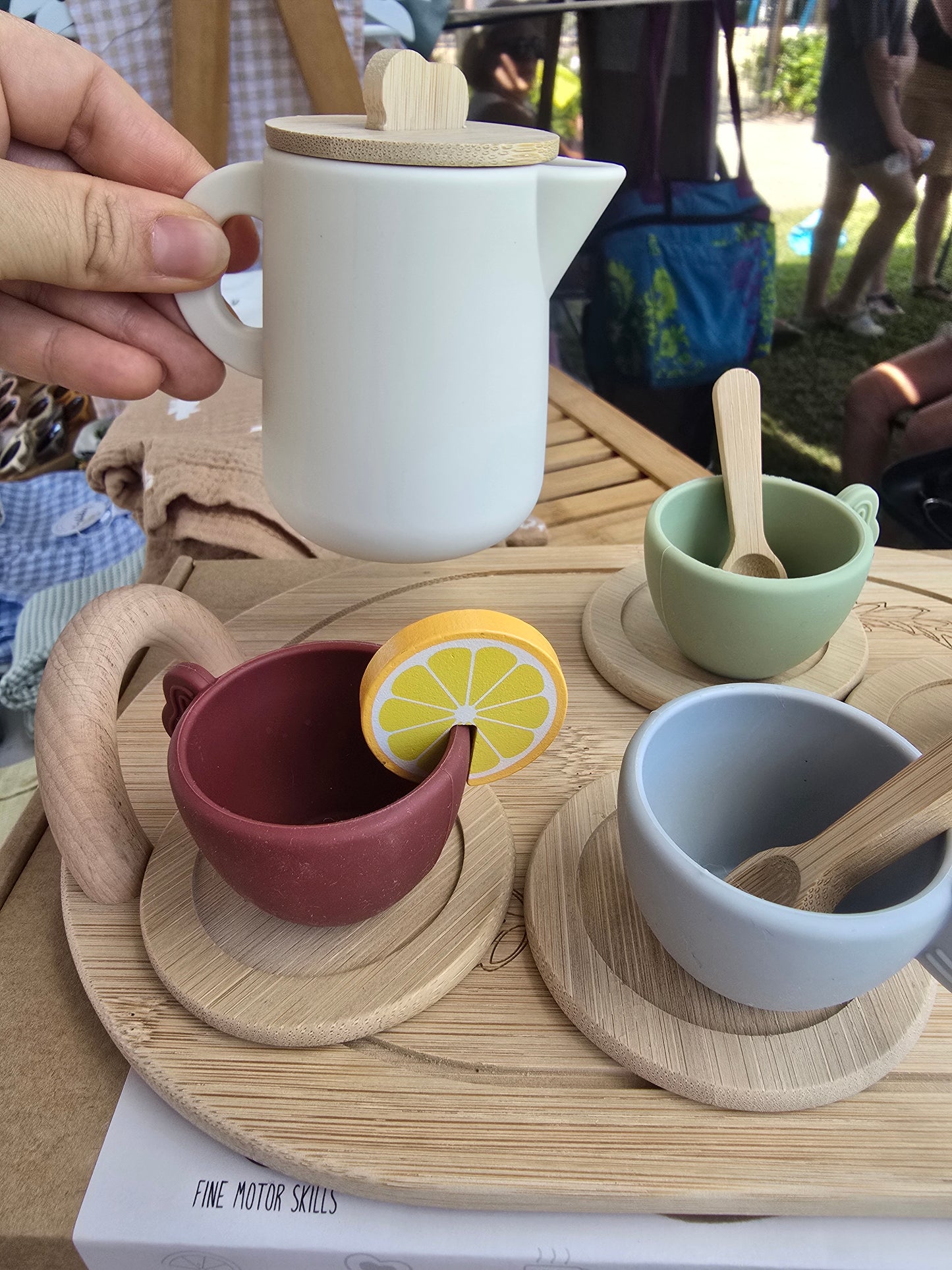 Silicone tea party set