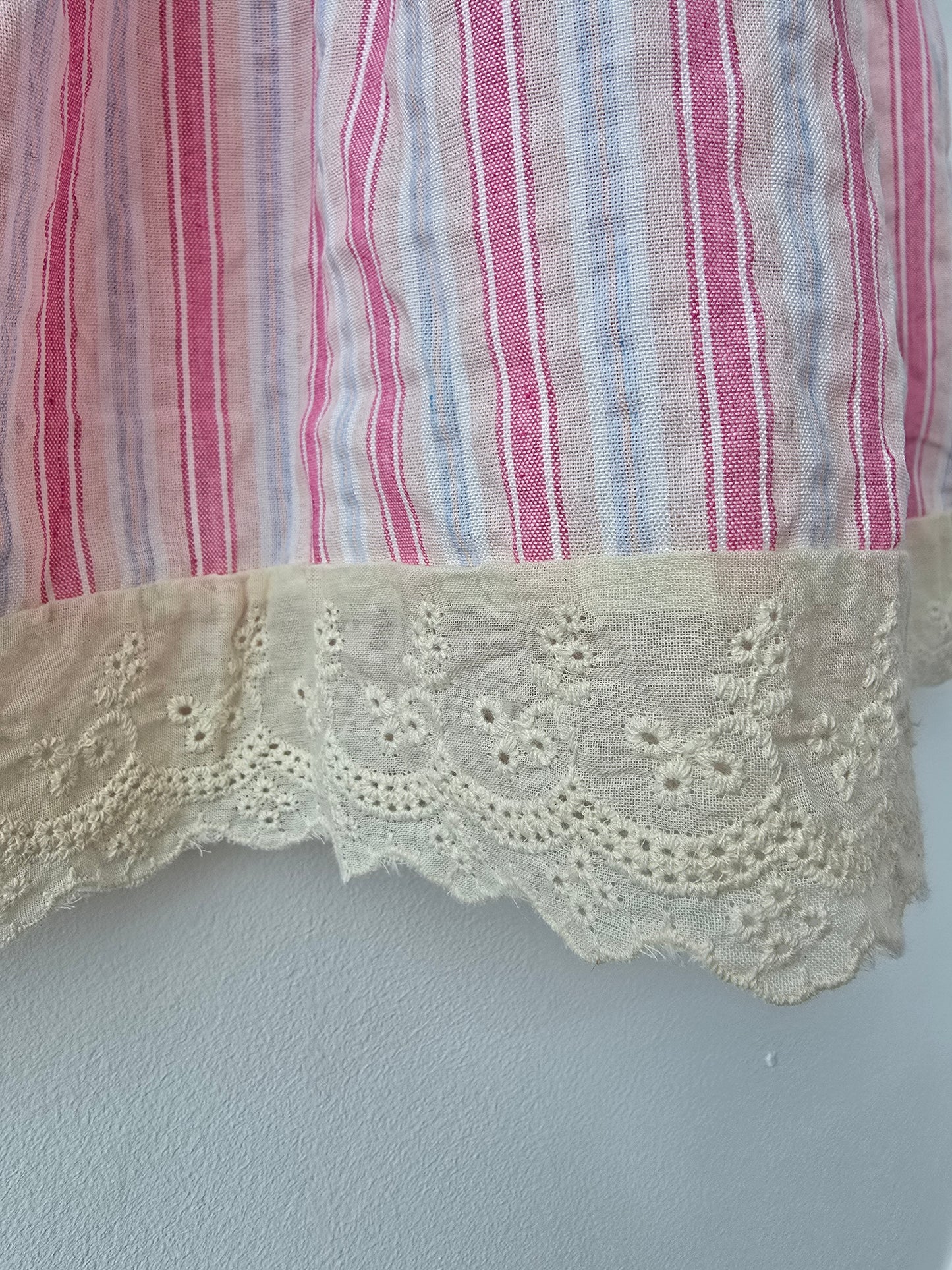 Strawberry striped summer dress