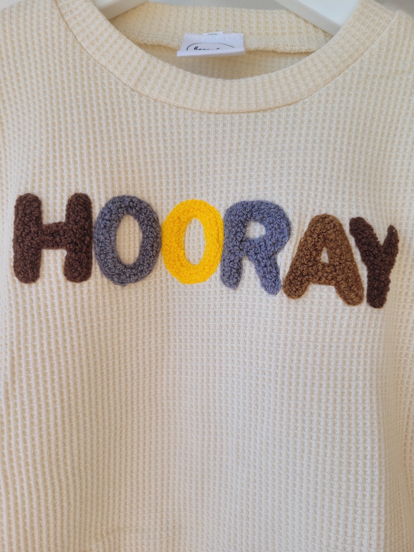 "HOORAY" SET longsleeve