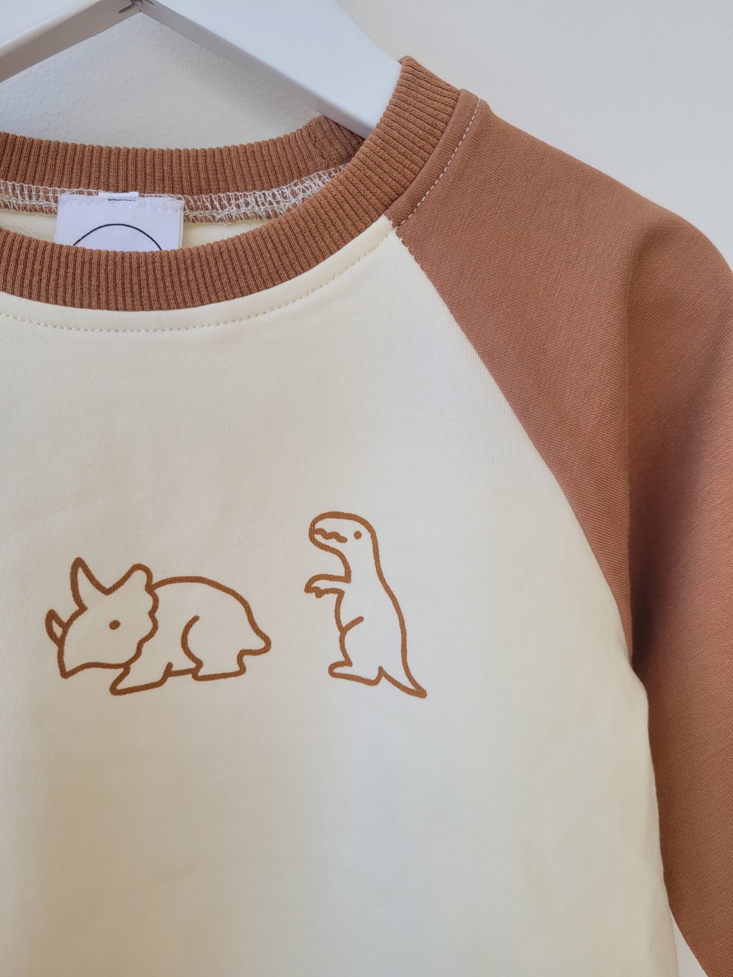 Sweatshirt dino romper