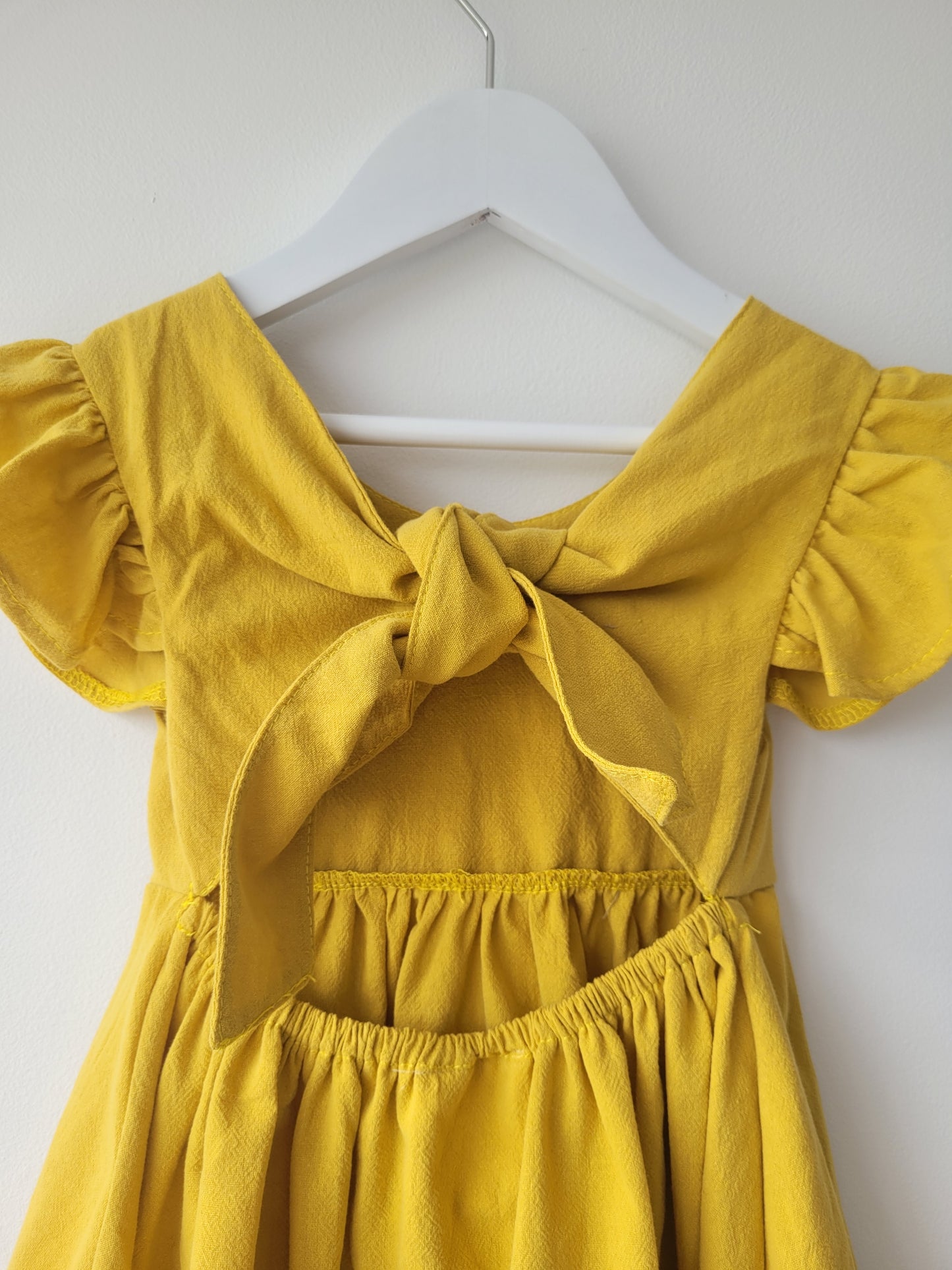 Elsie dress yellow