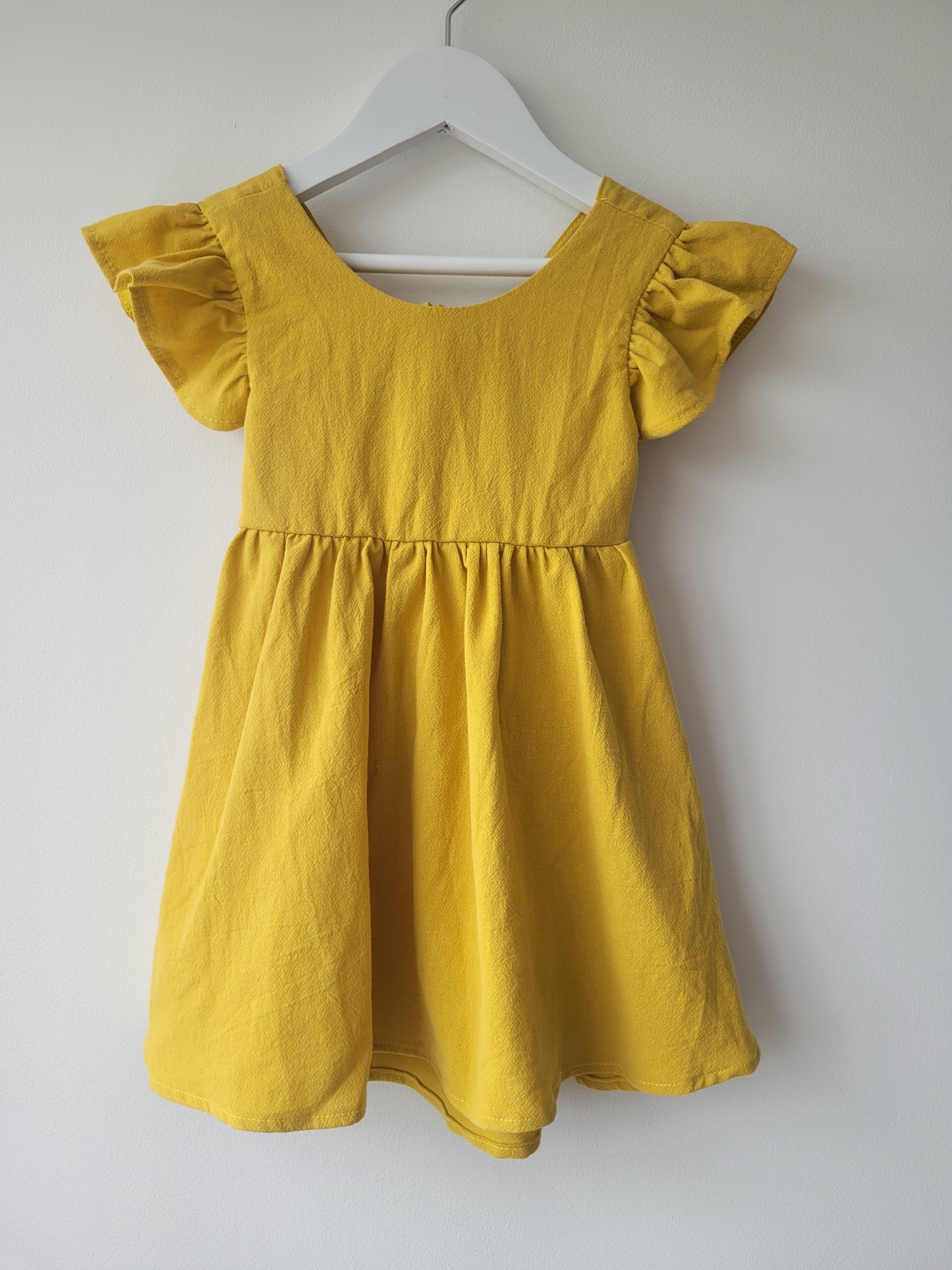 Elsie dress yellow