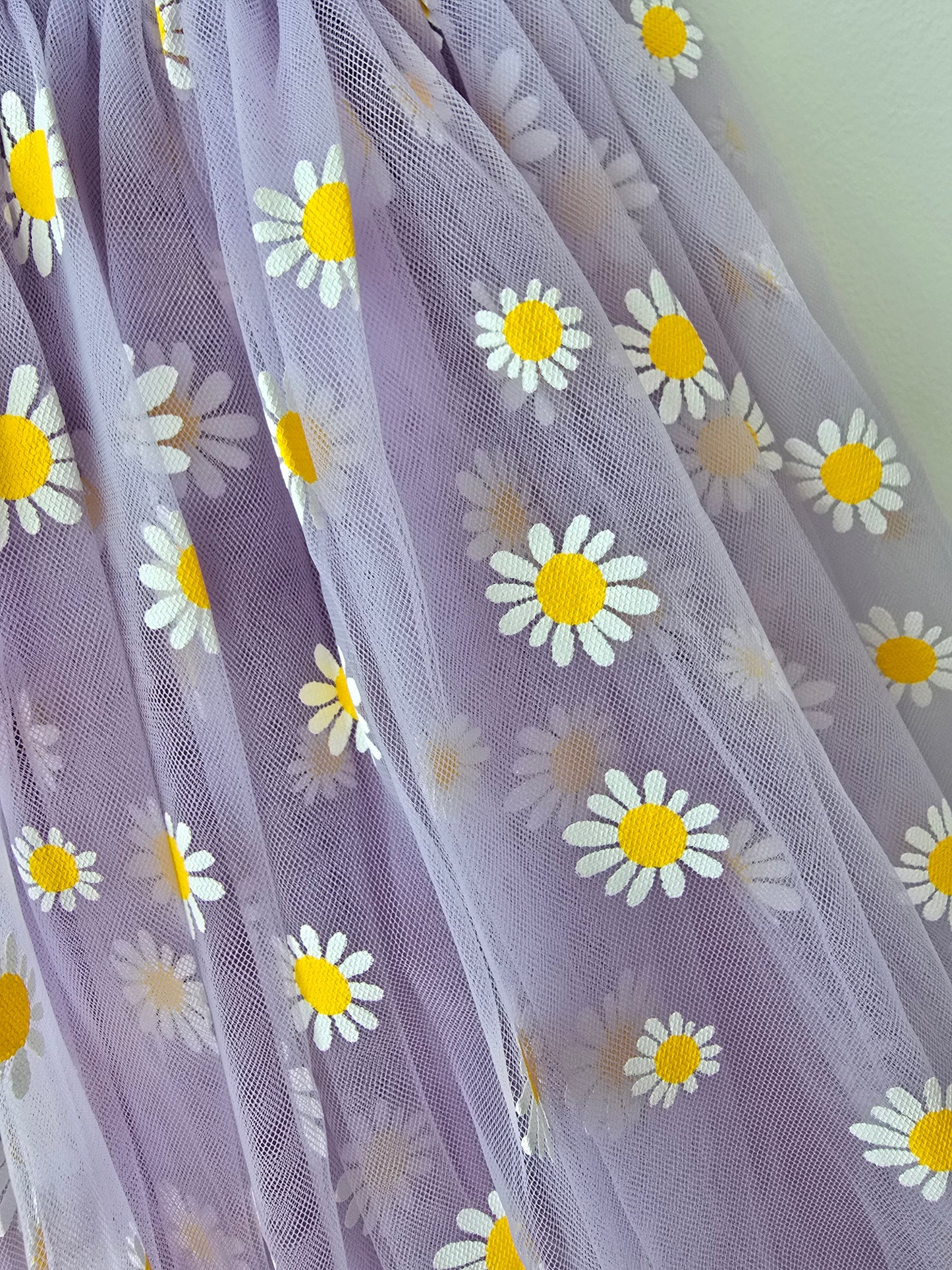 Daisy tulle dress purple