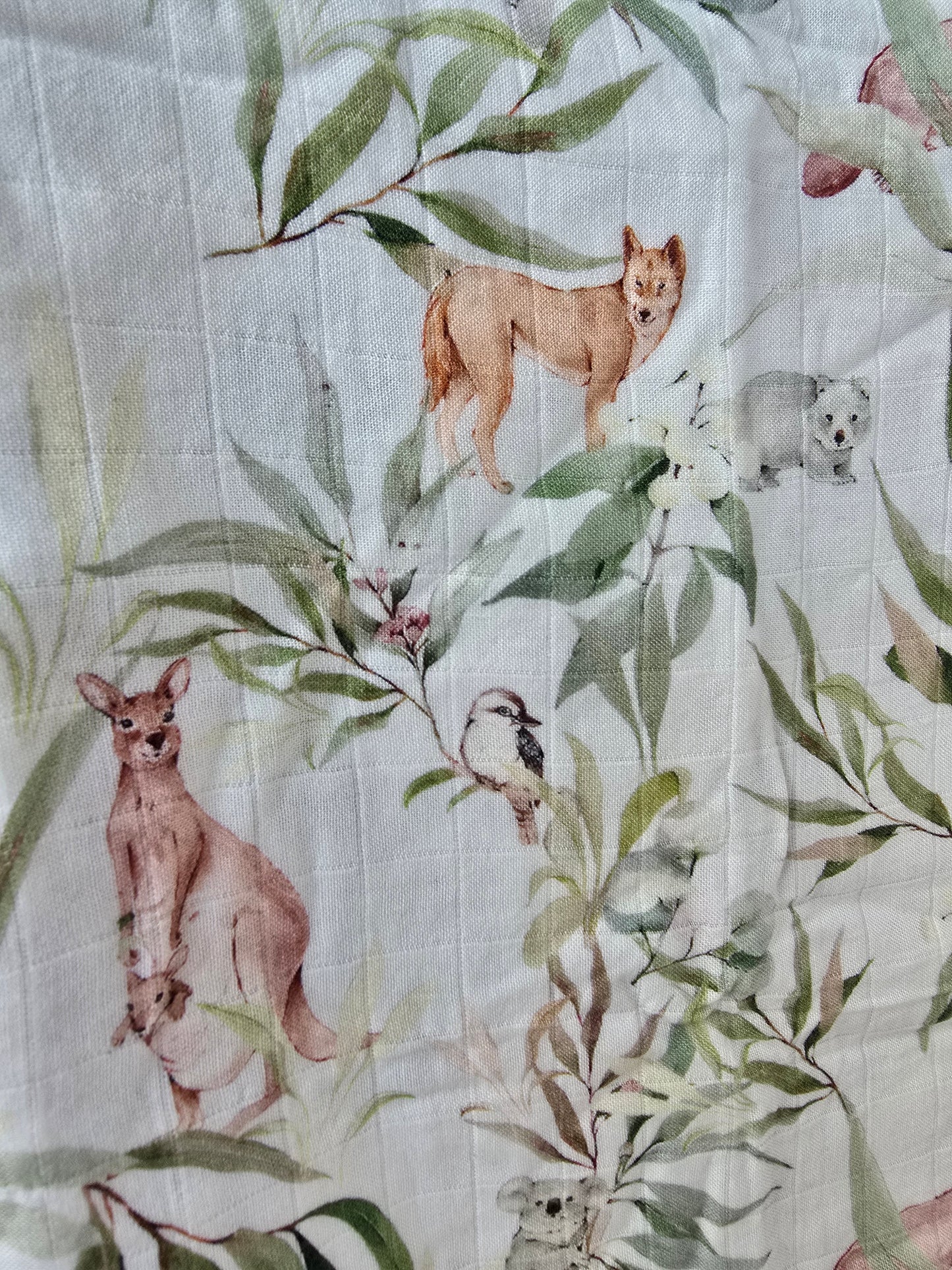 Australian animals swaddles (bamboo)