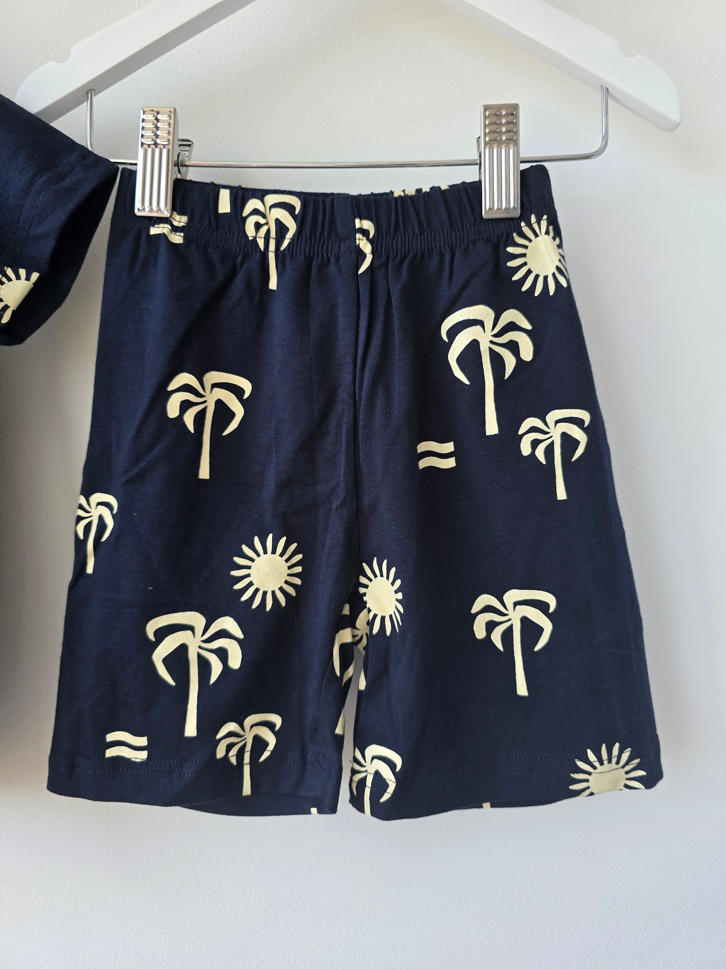Palmtree set navy