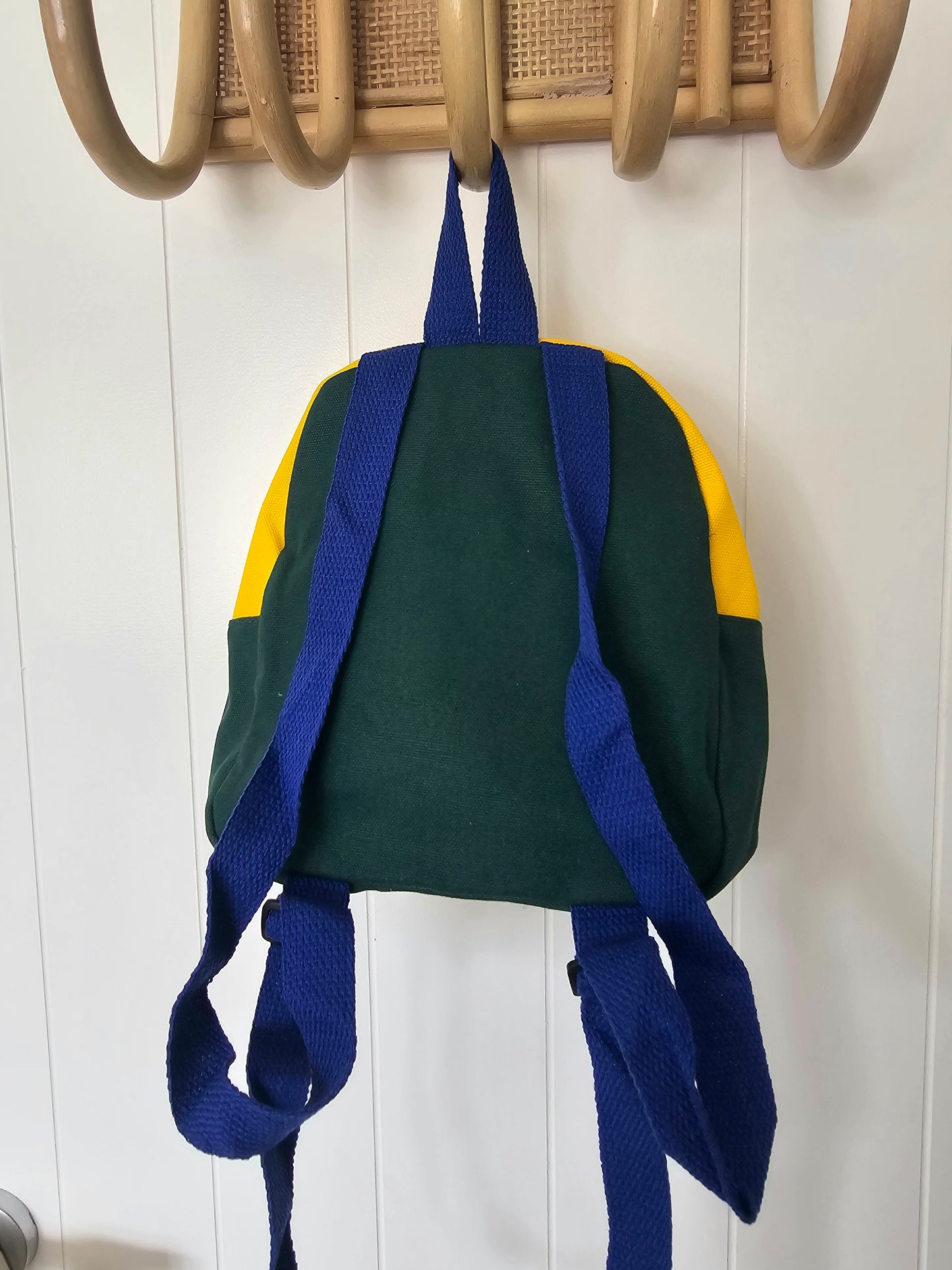 Small backpack with shapes