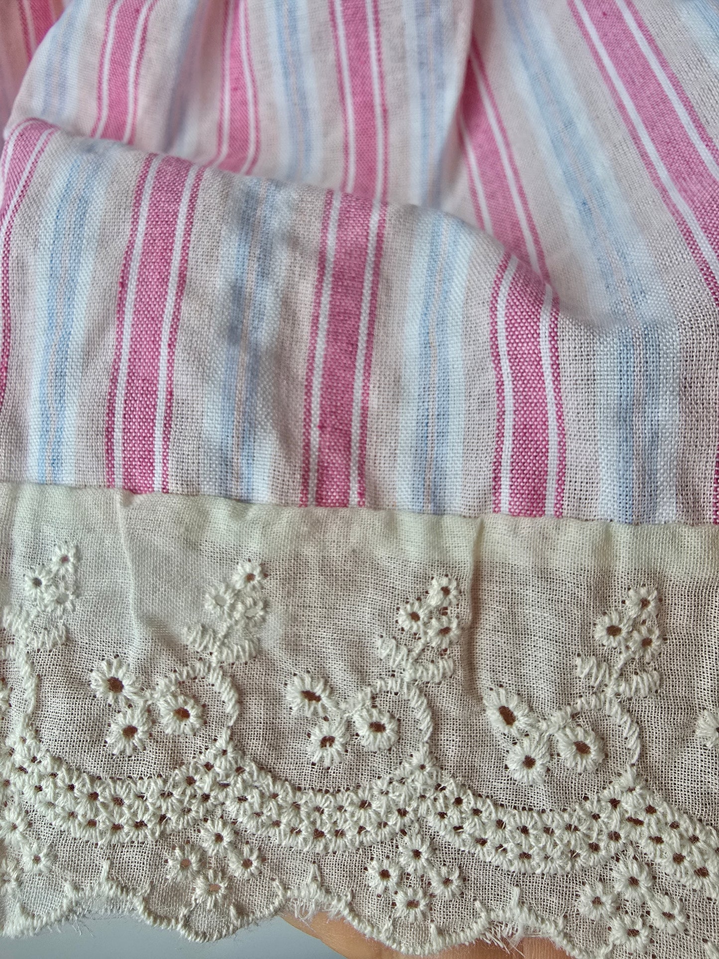 Strawberry striped summer dress